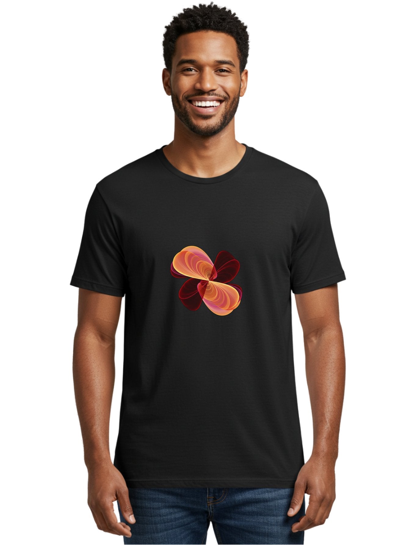 Abstract-Flower Men'S Graphic Tee, 100% Cotton, Comfortable Casual Summer Wear, Machine Washable, Vintage Camera, Old Camera, Antique Camera, Black Camera, Classic Photography, Photography Equipment, Nostalgic Device, Film Camera, Camera Art Bag123 27