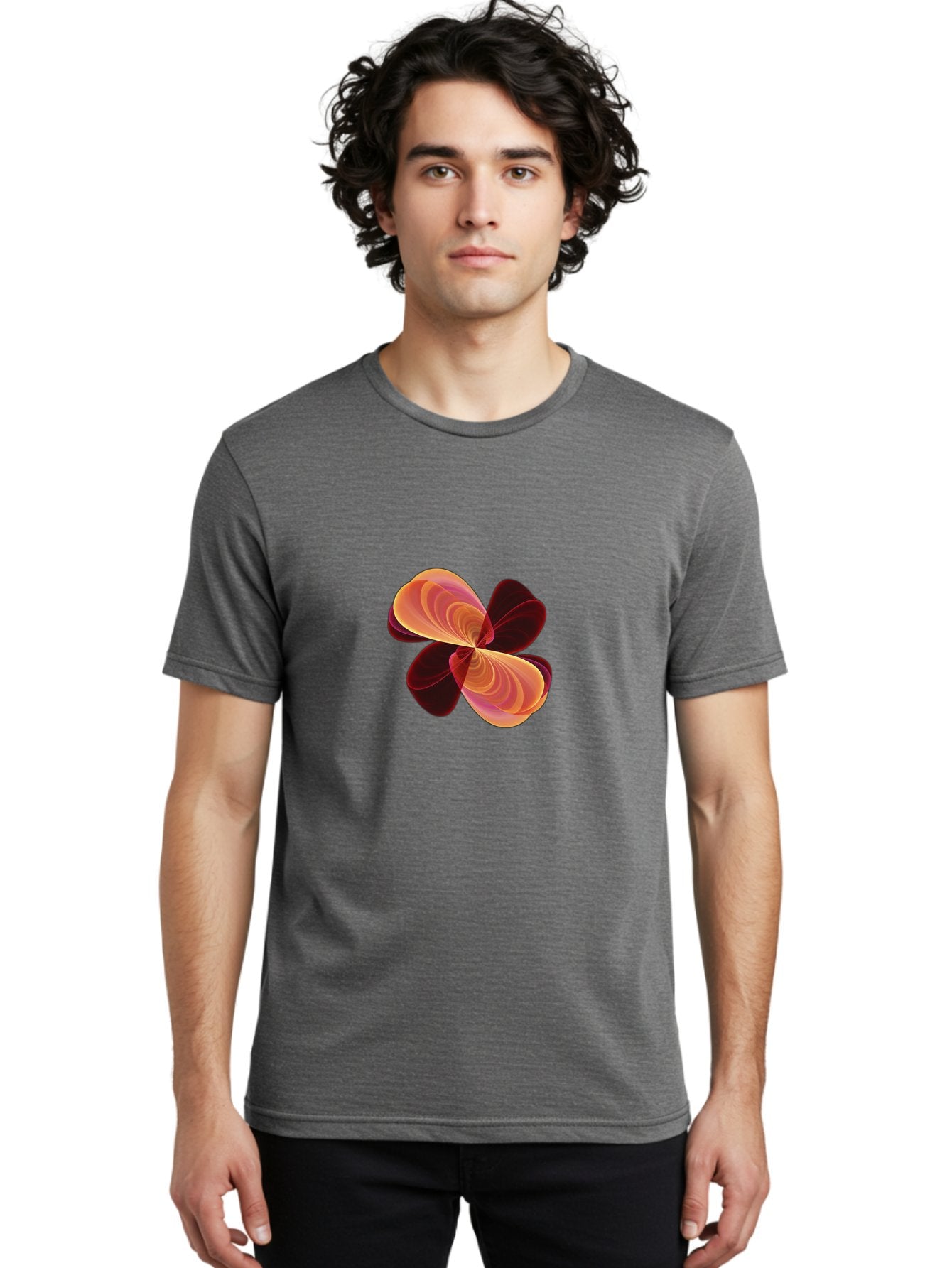 Abstract-Flower Men'S Graphic Tee, 100% Cotton, Comfortable Casual Summer Wear, Machine Washable, Vintage Camera, Old Camera, Antique Camera, Black Camera, Classic Photography, Photography Equipment, Nostalgic Device, Film Camera, Camera Art Bag123 29