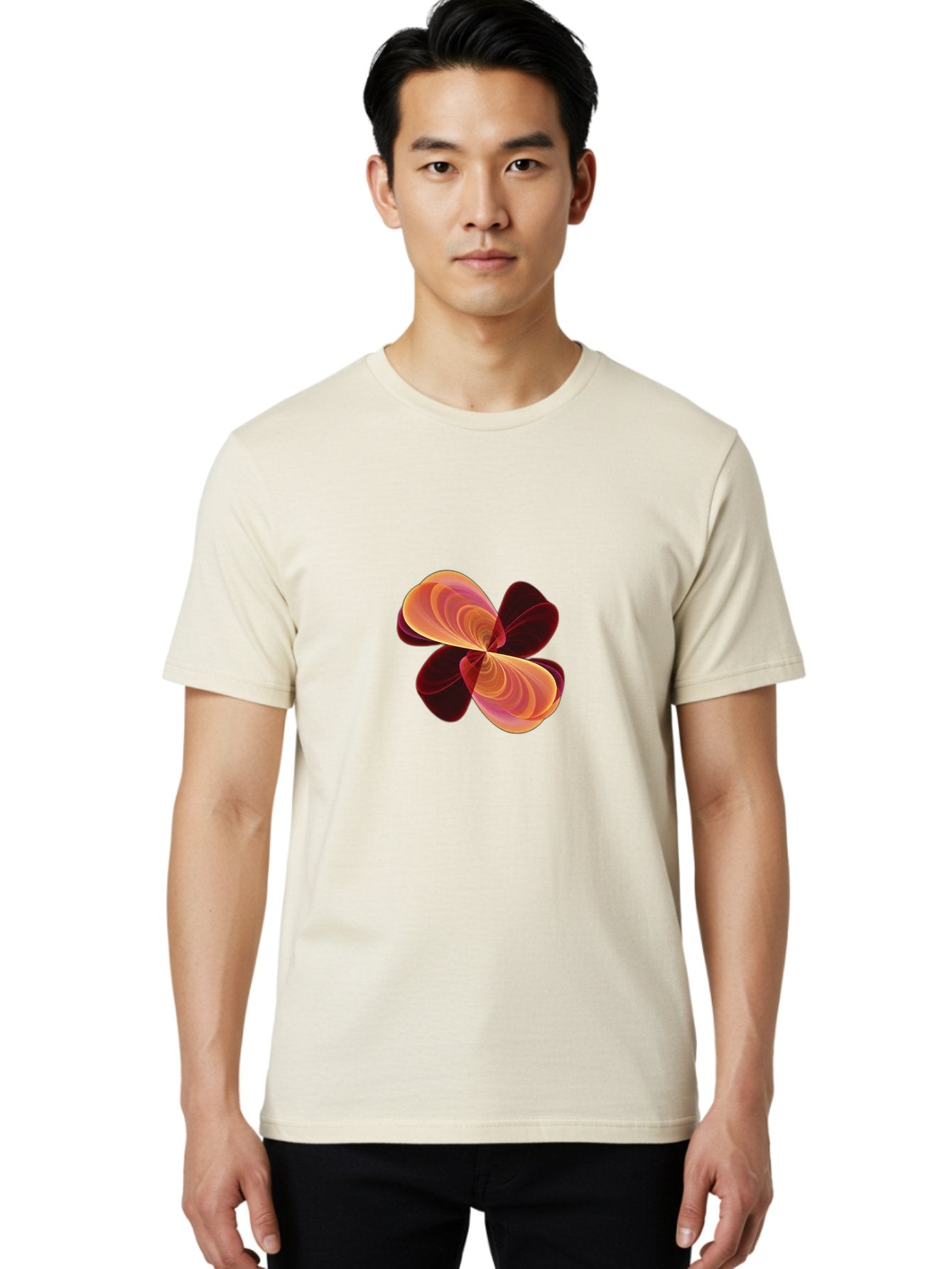 Abstract-Flower Men'S Graphic Tee, 100% Cotton, Comfortable Casual Summer Wear, Machine Washable, Vintage Camera, Old Camera, Antique Camera, Black Camera, Classic Photography, Photography Equipment, Nostalgic Device, Film Camera, Camera Art Bag123 19