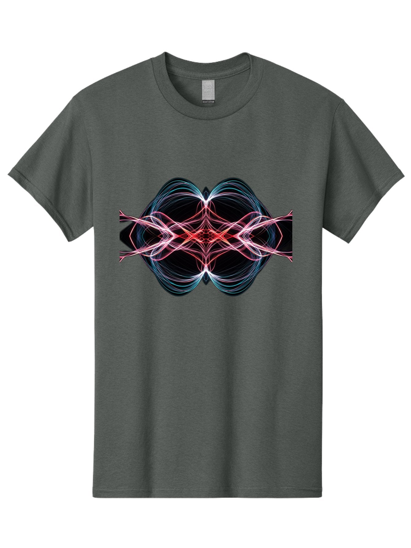 Abstract-Neon-Swirl Men'S Graphic Tee, 100% Cotton, Comfortable Casual Summer Wear, Machine Washable, Vintage Camera, Old Camera, Antique Camera, Black Camera, Classic Photography, Photography Equipment, Nostalgic Device, Film Camera, Bag125 3