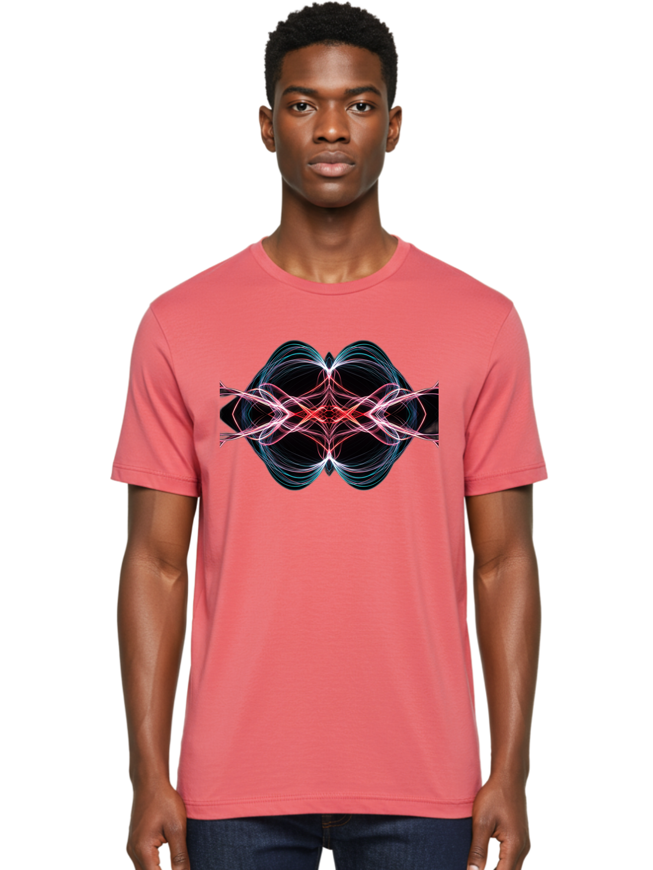 Abstract-Neon-Swirl Men'S Graphic Tee, 100% Cotton, Comfortable Casual Summer Wear, Machine Washable, Vintage Camera, Old Camera, Antique Camera, Black Camera, Classic Photography, Photography Equipment, Nostalgic Device, Film Camera, Bag125 21