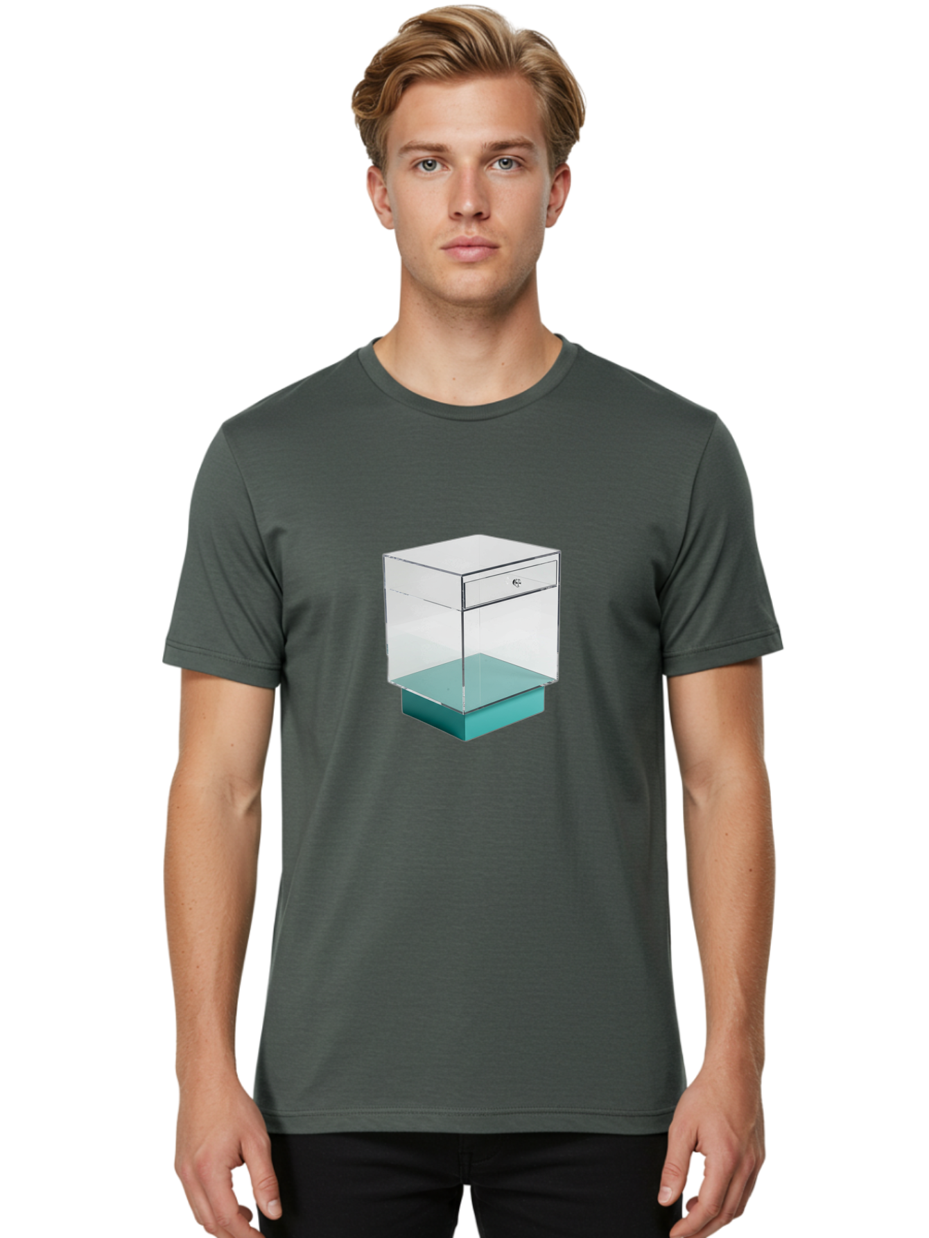Acrylic-Nightstand Men'S Graphic Tee, 100% Cotton, Comfortable Casual Summer Wear, Machine Washable, Vintage Camera, Old Camera, Antique Camera, Black Camera, Classic Photography, Photography Equipment, Nostalgic Device, Film Camera, Bag126 27