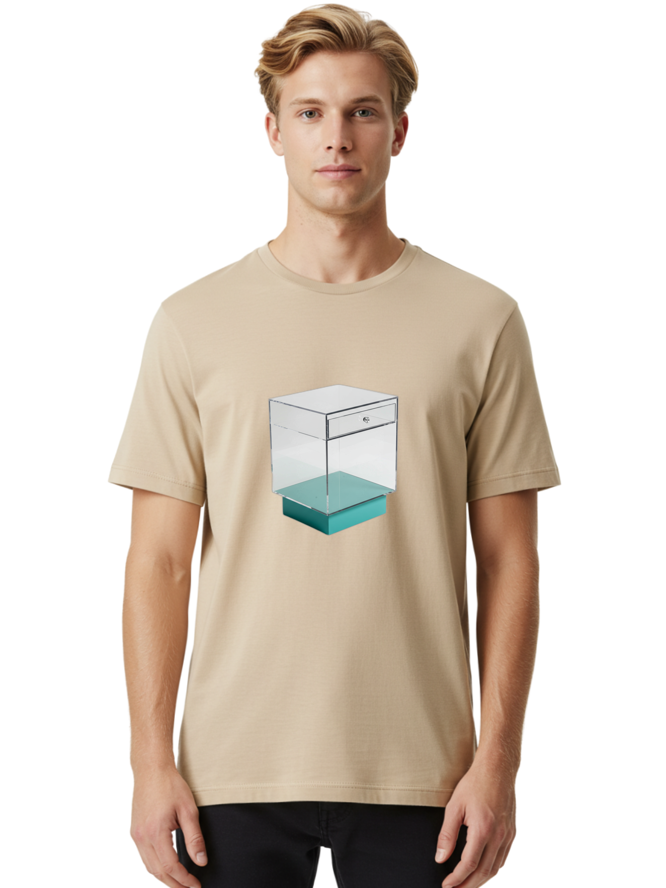Acrylic-Nightstand Men'S Graphic Tee, 100% Cotton, Comfortable Casual Summer Wear, Machine Washable, Vintage Camera, Old Camera, Antique Camera, Black Camera, Classic Photography, Photography Equipment, Nostalgic Device, Film Camera, Bag126 17
