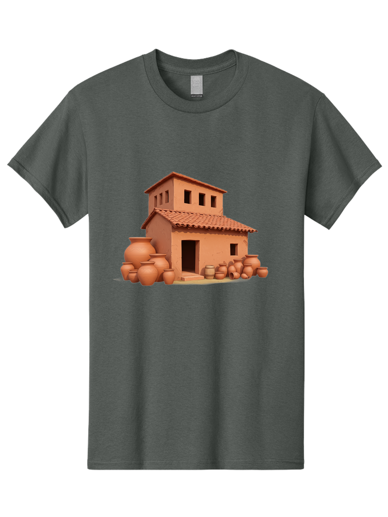 Adobe-House-1 Men'S Graphic Tee, 100% Cotton, Comfortable Casual Summer Wear, Machine Washable, Vintage Camera, Old Camera, Antique Camera, Black Camera, Classic Photography, Photography Equipment, Nostalgic Device, Film Camera, Camera Art Bag127