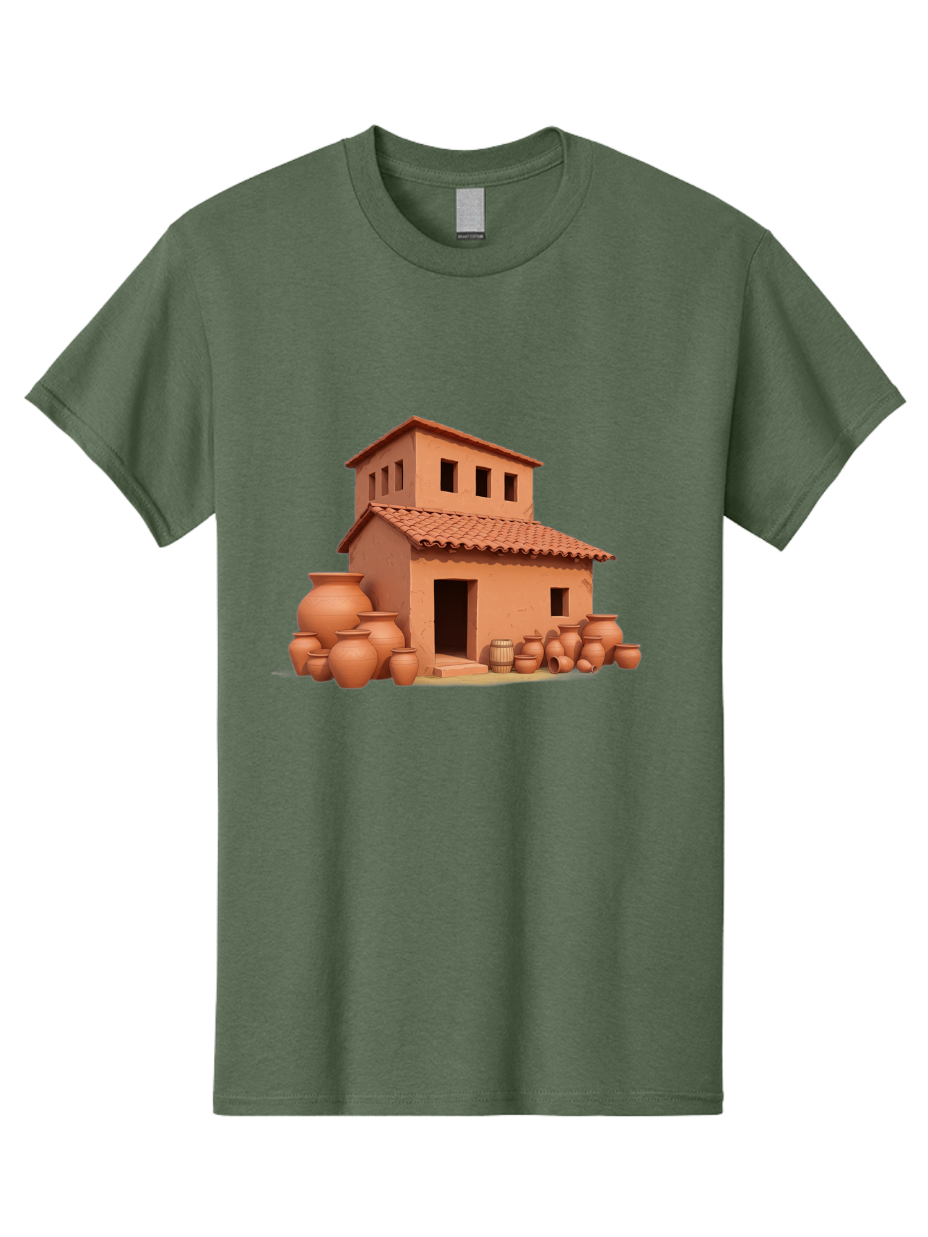 Adobe-House-1 Men'S Graphic Tee, 100% Cotton, Comfortable Casual Summer Wear, Machine Washable, Vintage Camera, Old Camera, Antique Camera, Black Camera, Classic Photography, Photography Equipment, Nostalgic Device, Film Camera, Camera Art Bag127 5