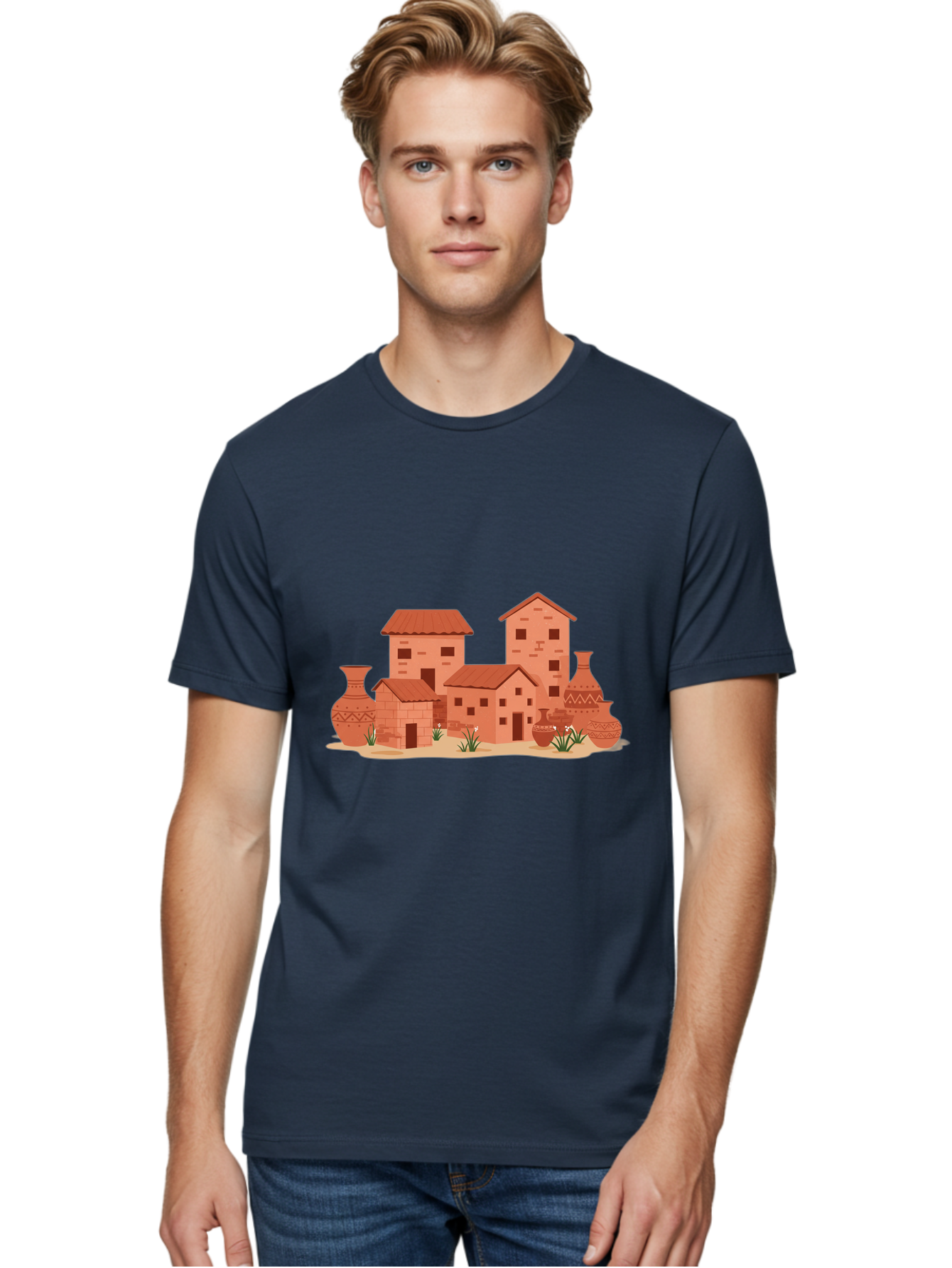 Adobe-Village Men'S Graphic Tee, 100% Cotton, Comfortable Casual Summer Wear, Machine Washable, Vintage Camera, Old Camera, Antique Camera, Black Camera, Classic Photography, Photography Equipment, Nostalgic Device, Film Camera, Camera Art Bag129 20