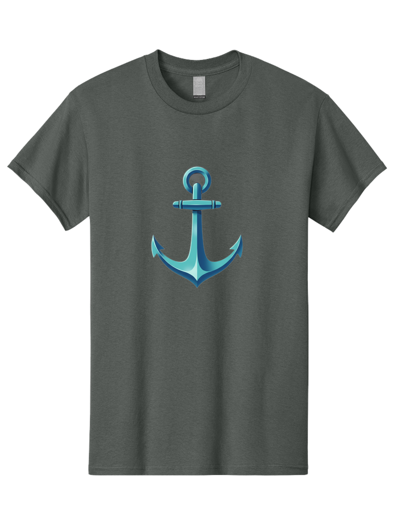 Anchor Men'S Graphic Tee, 100% Cotton, Comfortable Casual Summer Wear, Machine Washable, Vintage Camera, Old Camera, Antique Camera, Black Camera, Classic Photography, Photography Equipment, Nostalgic Device, Film Camera, Camera Art Bag132 5