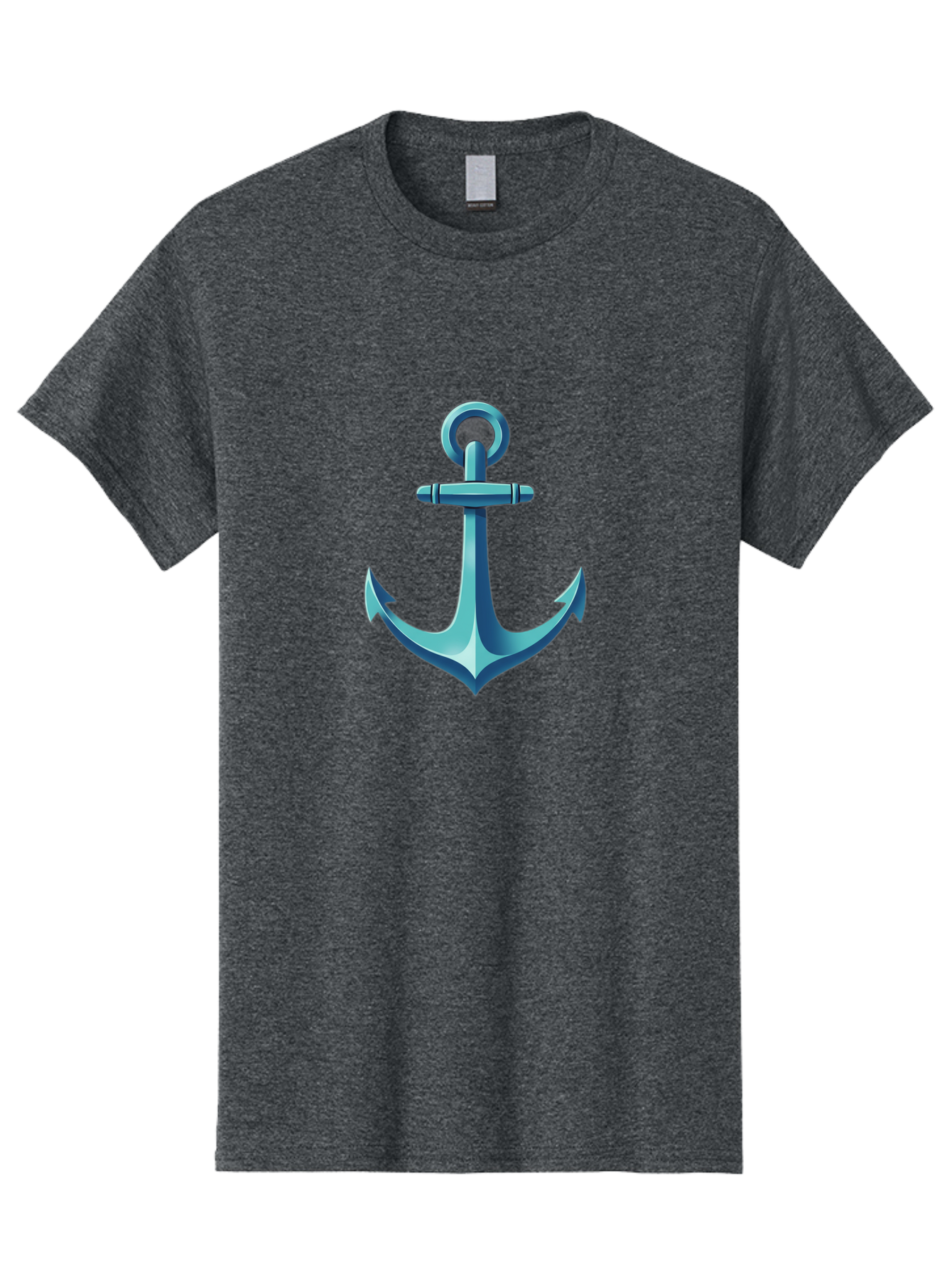 Anchor Men'S Graphic Tee, 100% Cotton, Comfortable Casual Summer Wear, Machine Washable, Vintage Camera, Old Camera, Antique Camera, Black Camera, Classic Photography, Photography Equipment, Nostalgic Device, Film Camera, Camera Art Bag132 3