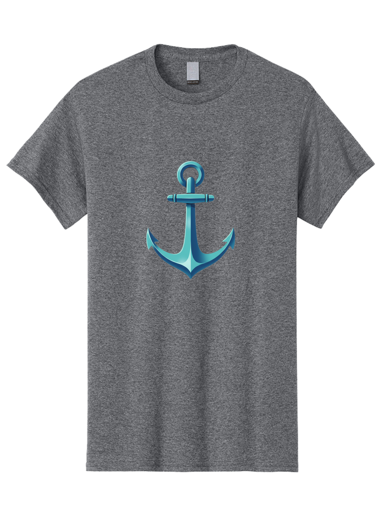 Anchor Men'S Graphic Tee, 100% Cotton, Comfortable Casual Summer Wear, Machine Washable, Vintage Camera, Old Camera, Antique Camera, Black Camera, Classic Photography, Photography Equipment, Nostalgic Device, Film Camera, Camera Art Bag132 7