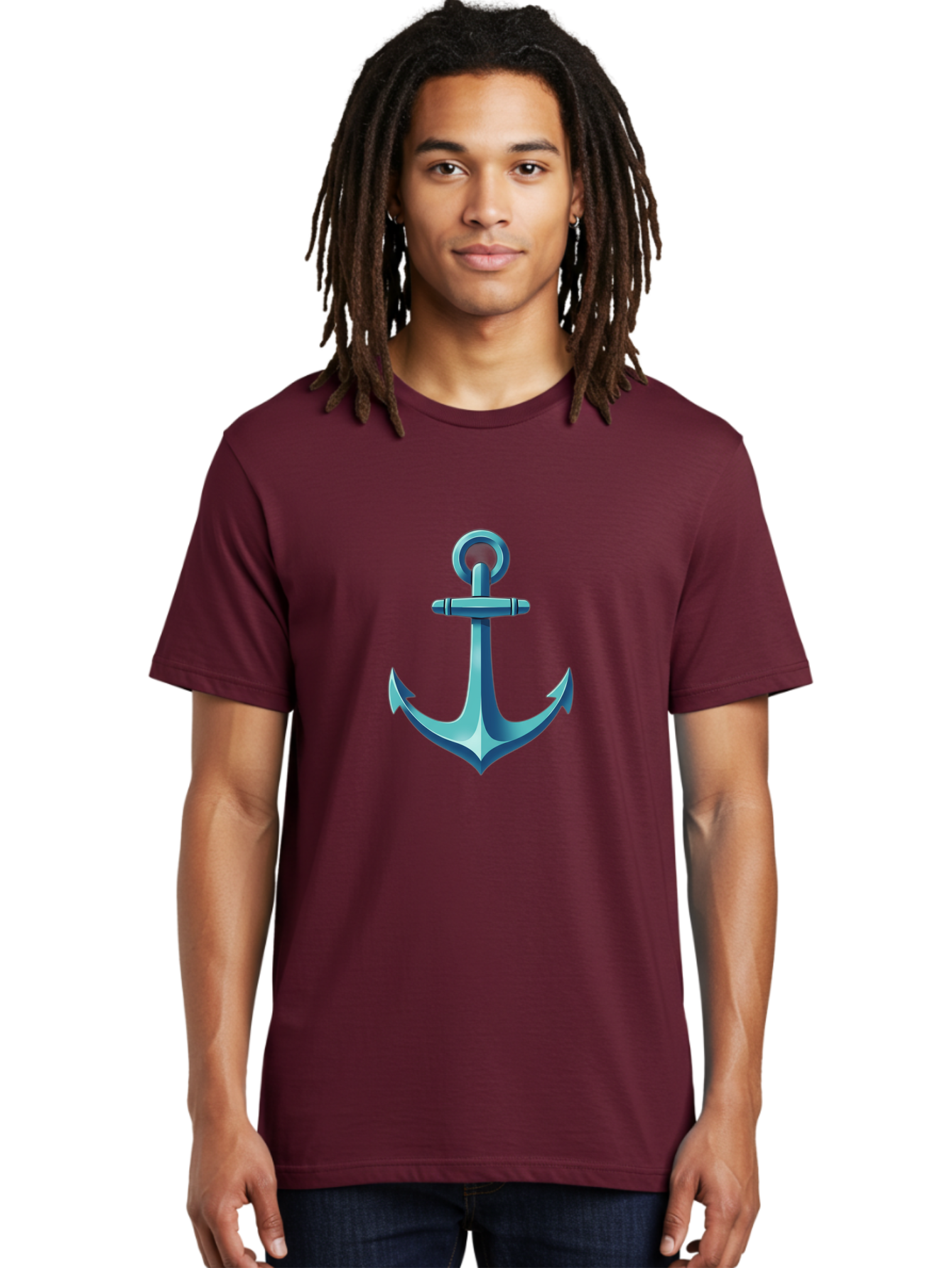 Anchor Men'S Graphic Tee, 100% Cotton, Comfortable Casual Summer Wear, Machine Washable, Vintage Camera, Old Camera, Antique Camera, Black Camera, Classic Photography, Photography Equipment, Nostalgic Device, Film Camera, Camera Art Bag132 29