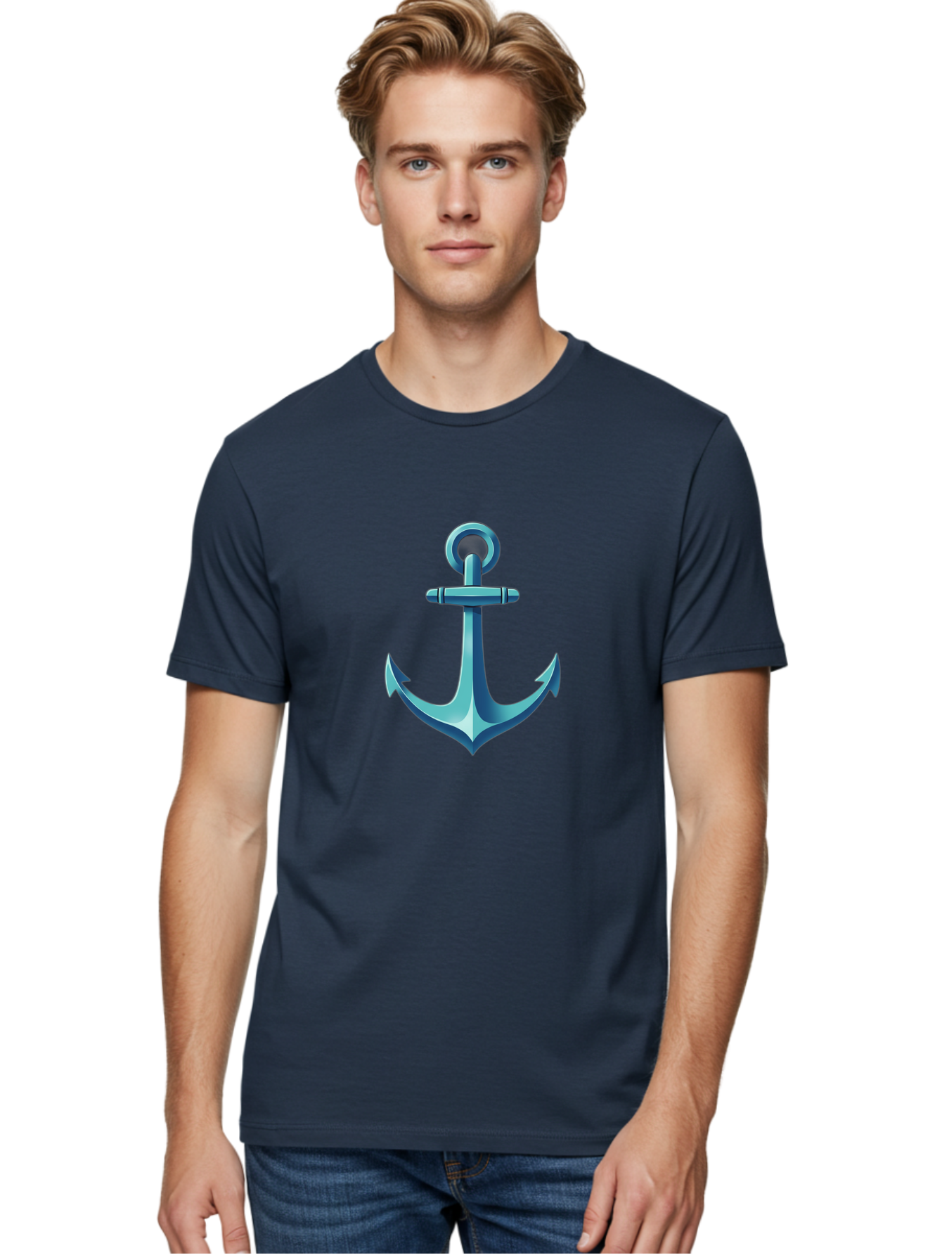 Anchor Men'S Graphic Tee, 100% Cotton, Comfortable Casual Summer Wear, Machine Washable, Vintage Camera, Old Camera, Antique Camera, Black Camera, Classic Photography, Photography Equipment, Nostalgic Device, Film Camera, Camera Art Bag132 23