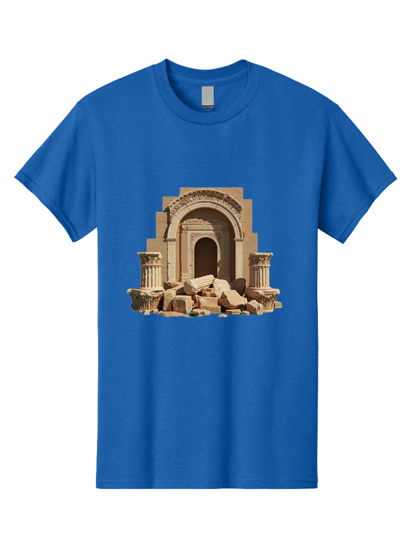 Ancient-Archway-Ruins Men'S Graphic Tee, 100% Cotton, Comfortable Casual Summer Wear, Machine Washable, Vintage Camera, Old Camera, Antique Camera, Black Camera, Classic Photography, Photography Equipment, Nostalgic Device, Film Camera, Bag133 11