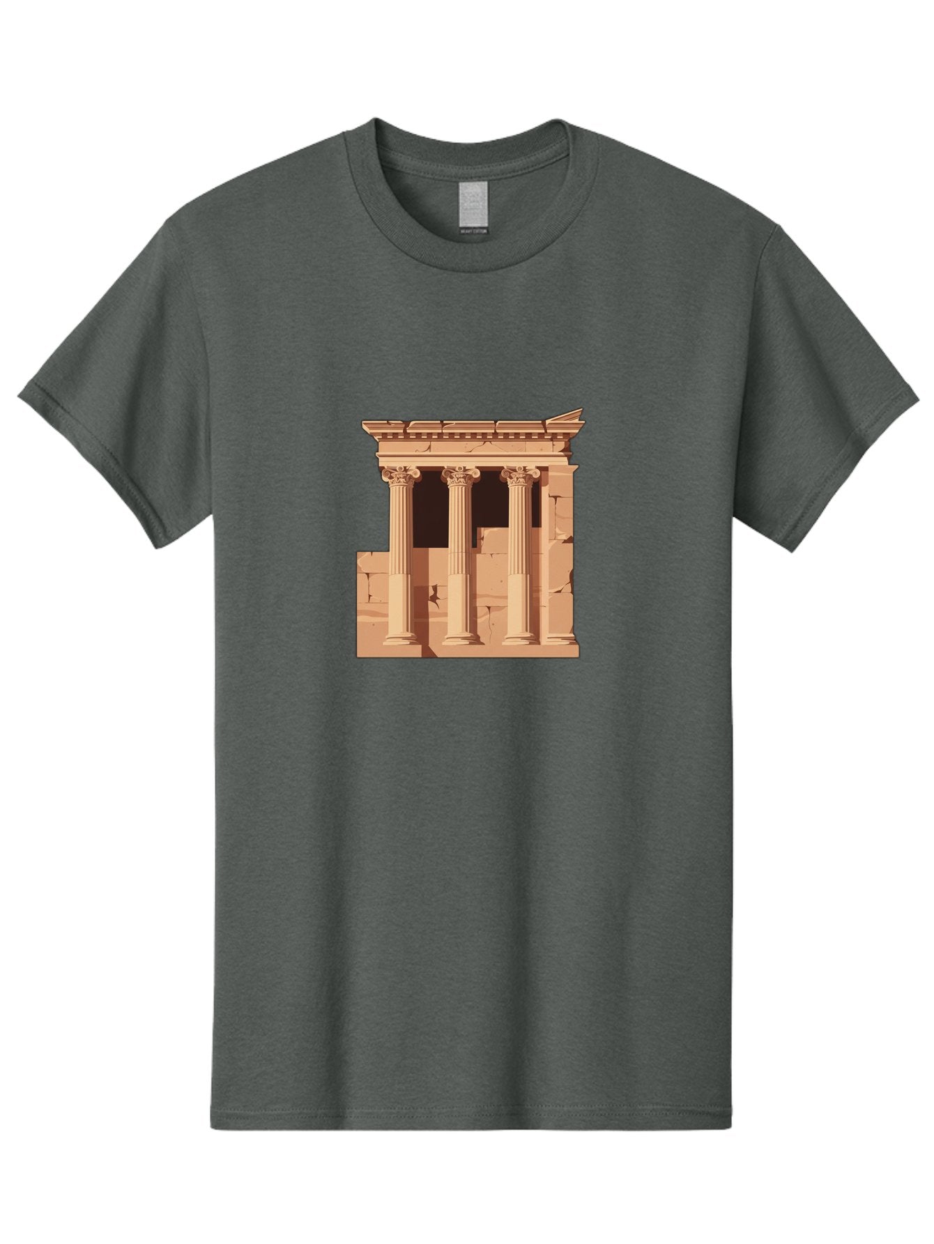 Ancient-Temple Men'S Graphic Tee, 100% Cotton, Comfortable Casual Summer Wear, Machine Washable, Vintage Camera, Old Camera, Antique Camera, Black Camera, Classic Photography, Photography Equipment, Nostalgic Device, Film Camera, Camera Art Bag135 9