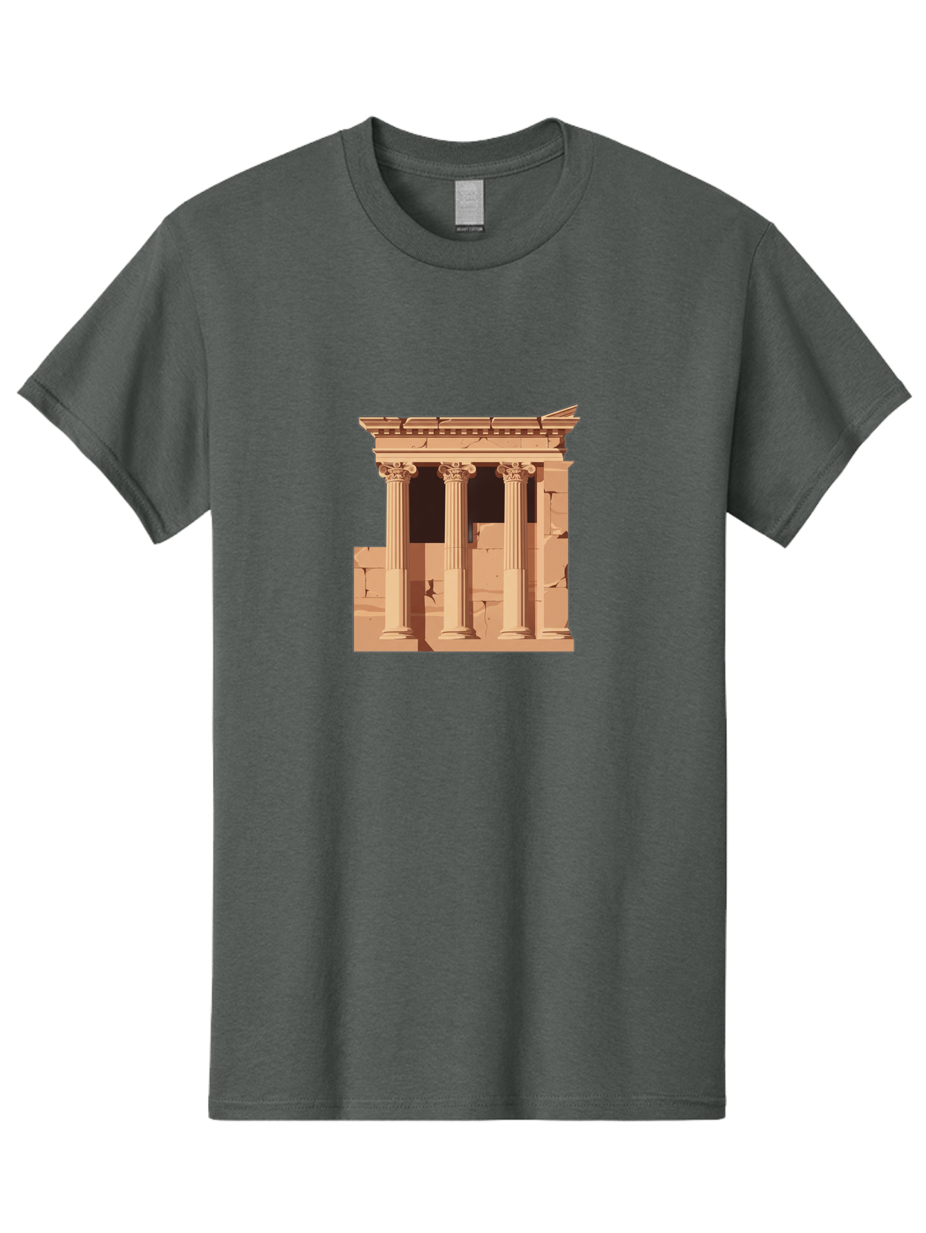 Ancient-Temple Men'S Graphic Tee, 100% Cotton, Comfortable Casual Summer Wear, Machine Washable, Vintage Camera, Old Camera, Antique Camera, Black Camera, Classic Photography, Photography Equipment, Nostalgic Device, Film Camera, Camera Art Bag135 5