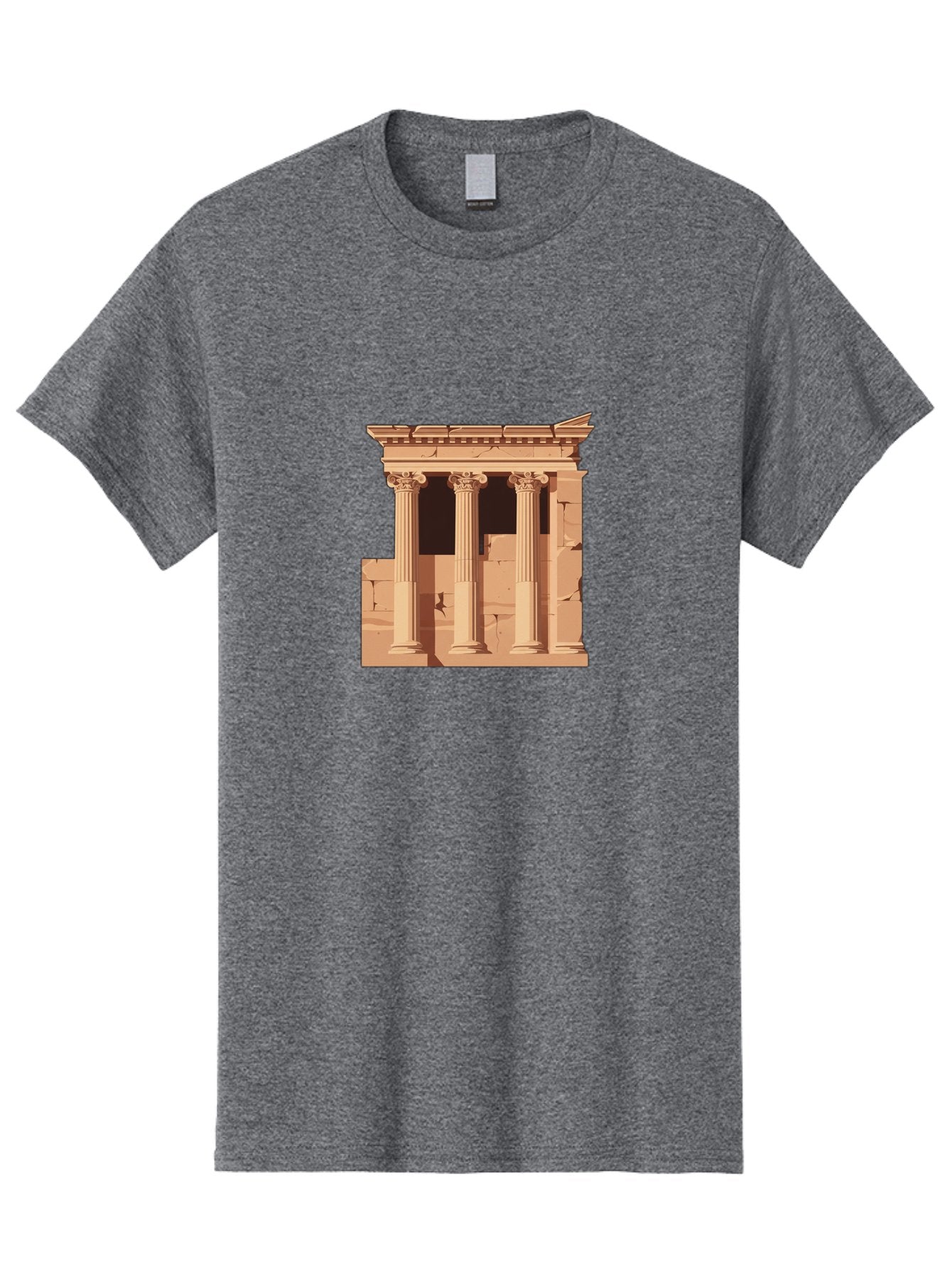 Ancient-Temple Men'S Graphic Tee, 100% Cotton, Comfortable Casual Summer Wear, Machine Washable, Vintage Camera, Old Camera, Antique Camera, Black Camera, Classic Photography, Photography Equipment, Nostalgic Device, Film Camera, Camera Art Bag135 8