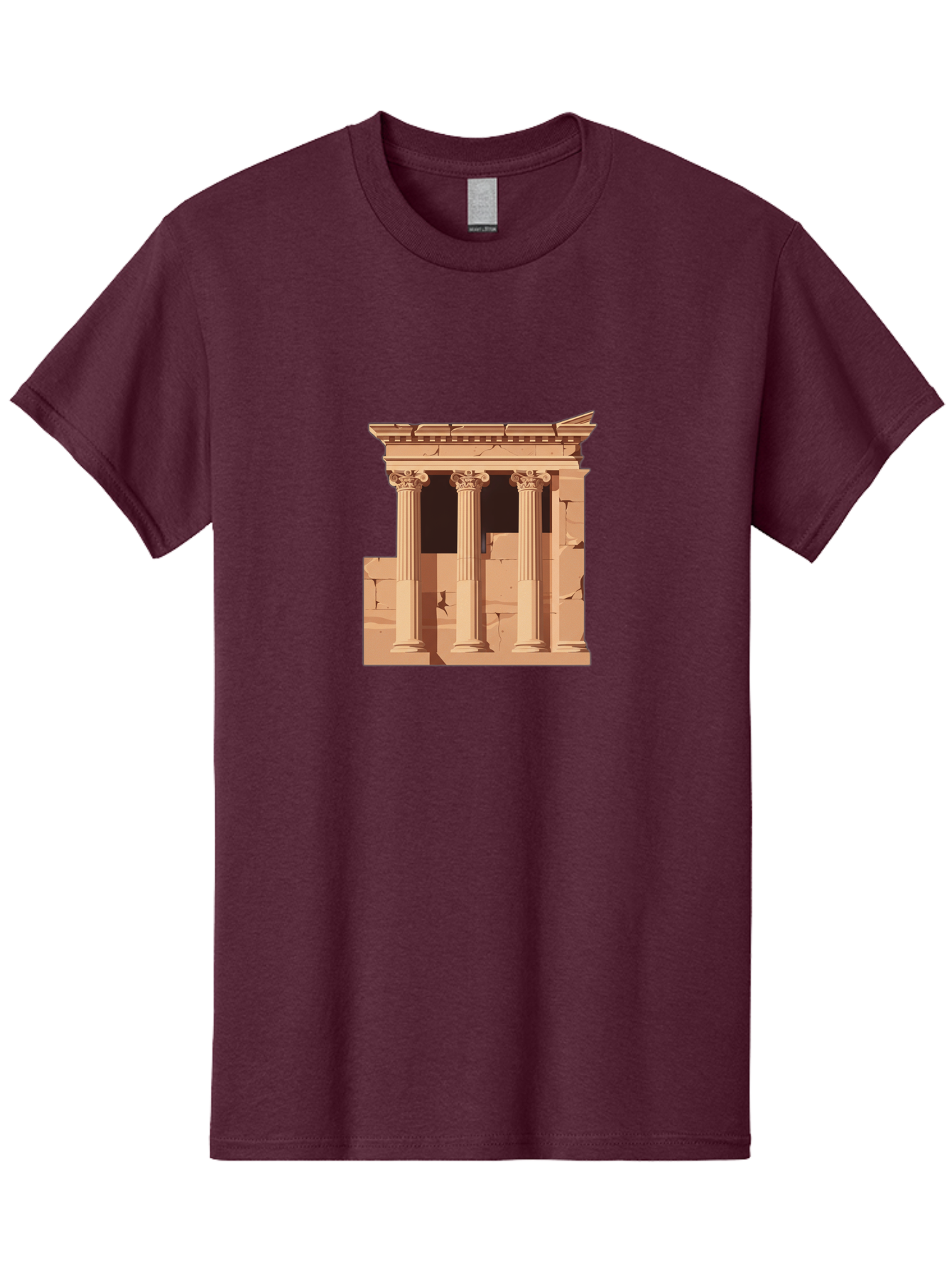 Ancient-Temple Men'S Graphic Tee, 100% Cotton, Comfortable Casual Summer Wear, Machine Washable, Vintage Camera, Old Camera, Antique Camera, Black Camera, Classic Photography, Photography Equipment, Nostalgic Device, Film Camera, Camera Art Bag135 8