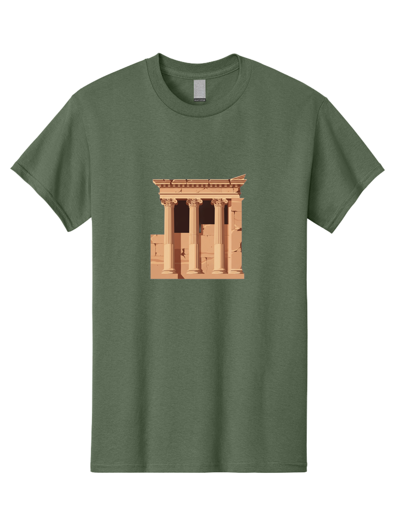 Ancient-Temple Men'S Graphic Tee, 100% Cotton, Comfortable Casual Summer Wear, Machine Washable, Vintage Camera, Old Camera, Antique Camera, Black Camera, Classic Photography, Photography Equipment, Nostalgic Device, Film Camera, Camera Art Bag135 9