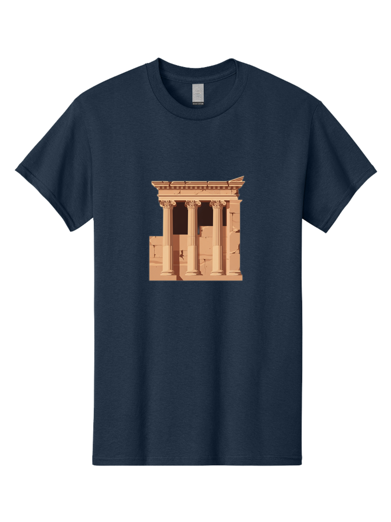 Ancient-Temple Men'S Graphic Tee, 100% Cotton, Comfortable Casual Summer Wear, Machine Washable, Vintage Camera, Old Camera, Antique Camera, Black Camera, Classic Photography, Photography Equipment, Nostalgic Device, Film Camera, Camera Art Bag135 11