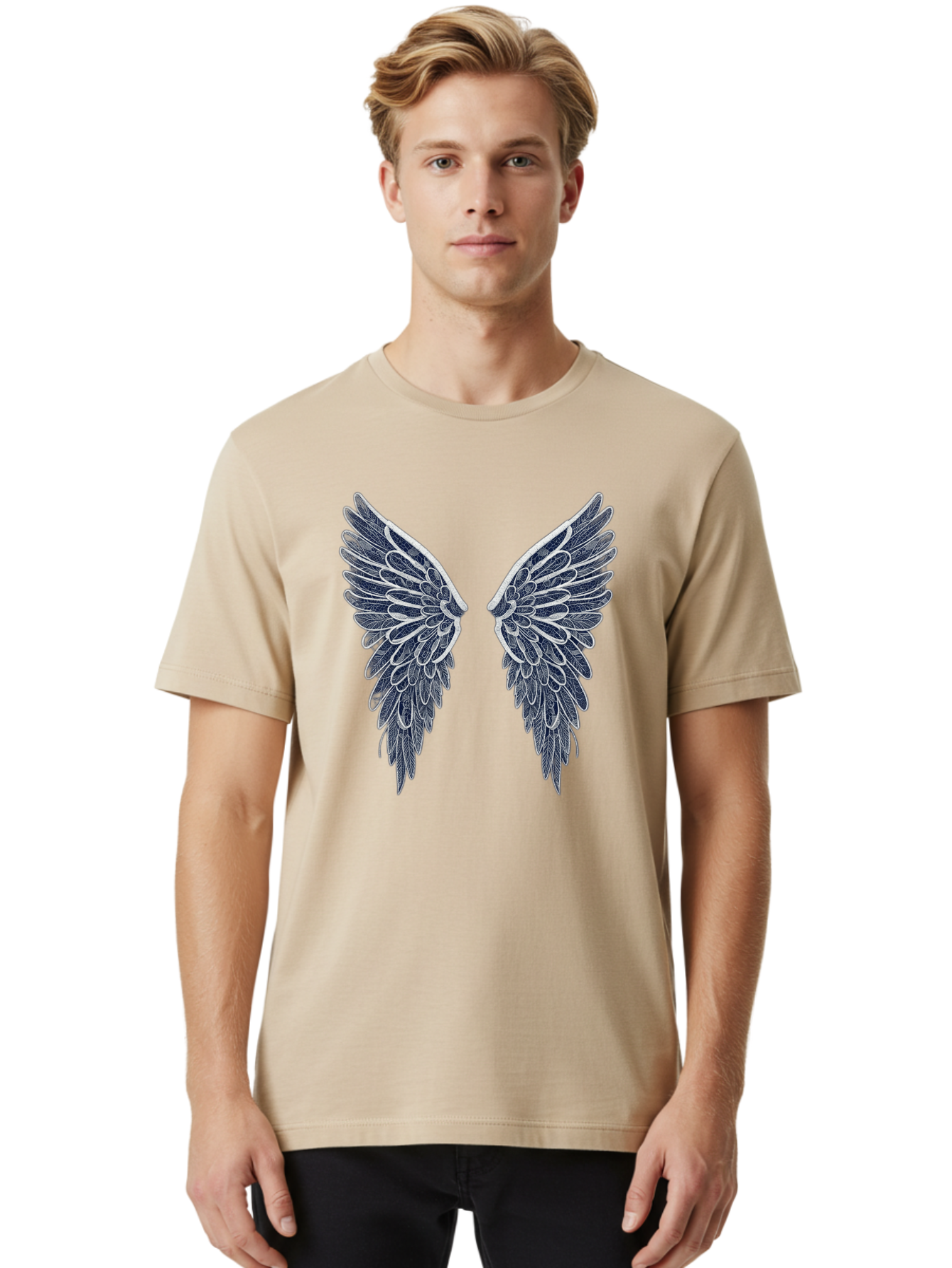 Angel-Wings Men'S Graphic Tee, 100% Cotton, Comfortable Casual Summer Wear, Machine Washable, Vintage Camera, Old Camera, Antique Camera, Black Camera, Classic Photography, Photography Equipment, Nostalgic Device, Film Camera, Camera Art Bag136 25