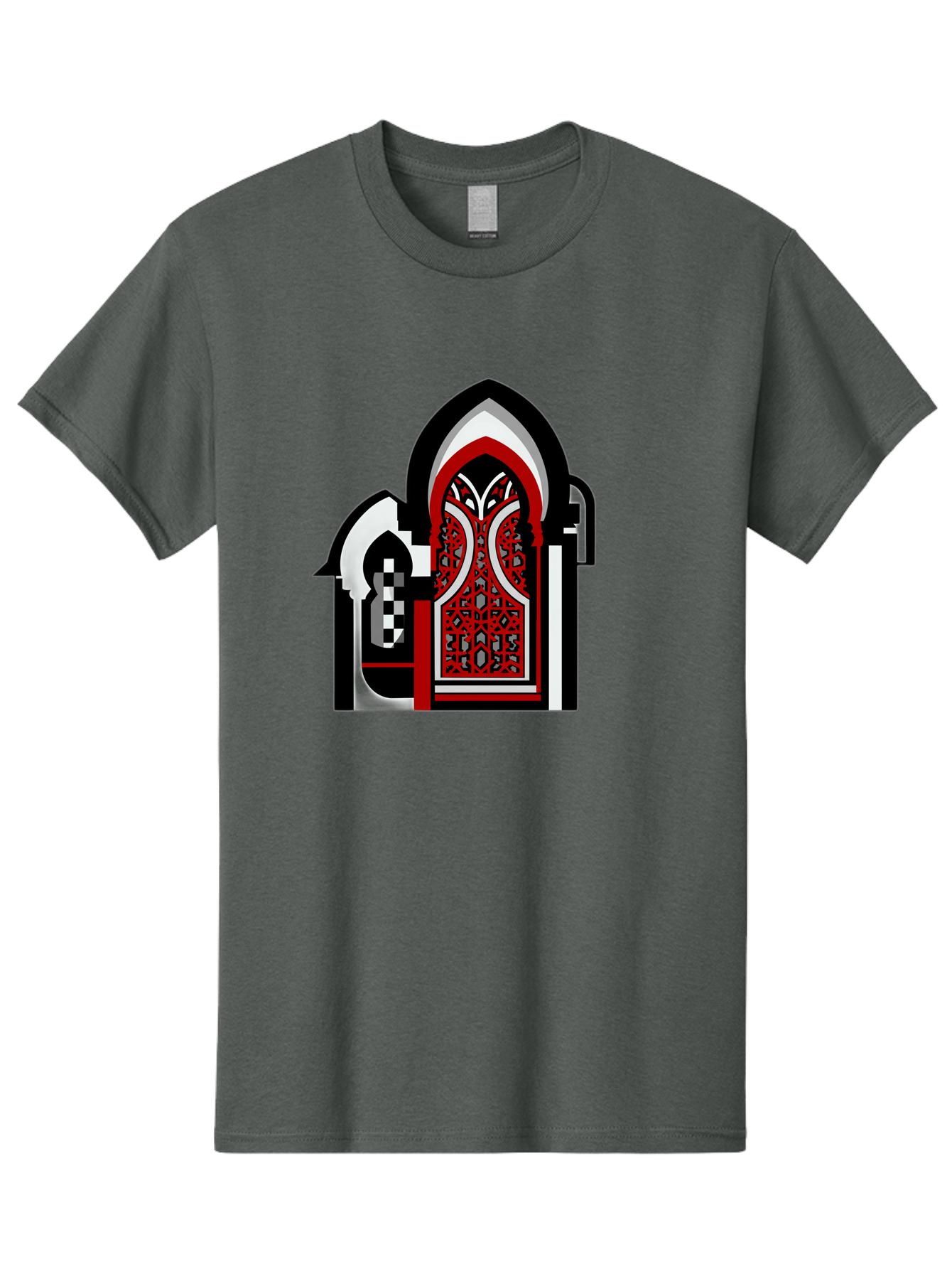Arabic-Doorway Men'S Graphic Tee, 100% Cotton, Comfortable Casual Summer Wear, Machine Washable, Vintage Camera, Old Camera, Antique Camera, Black Camera, Classic Photography, Photography Equipment, Nostalgic Device, Film Camera, Camera Art Bag140 9