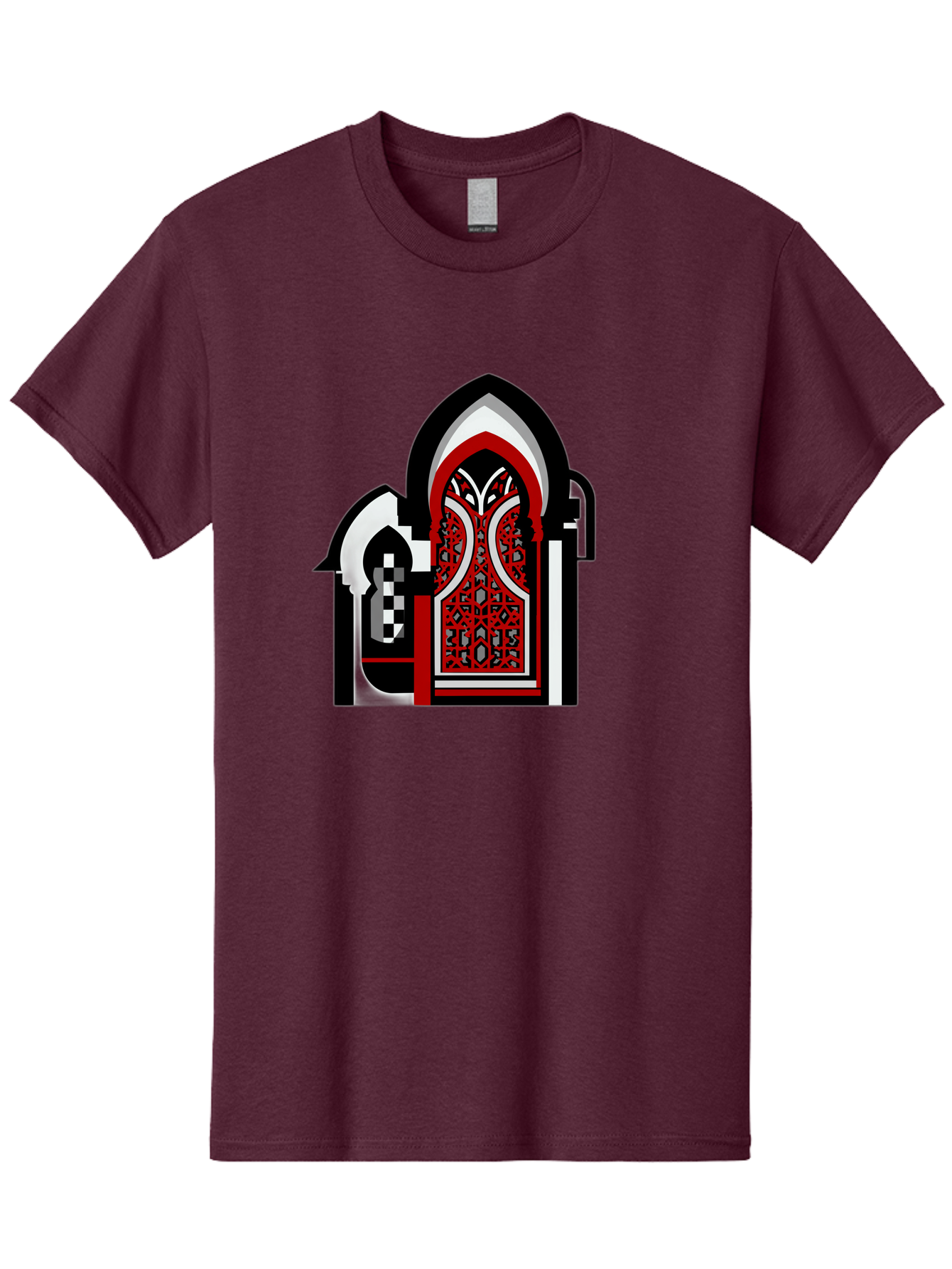 Arabic-Doorway Men'S Graphic Tee, 100% Cotton, Comfortable Casual Summer Wear, Machine Washable, Vintage Camera, Old Camera, Antique Camera, Black Camera, Classic Photography, Photography Equipment, Nostalgic Device, Film Camera, Camera Art Bag140 7