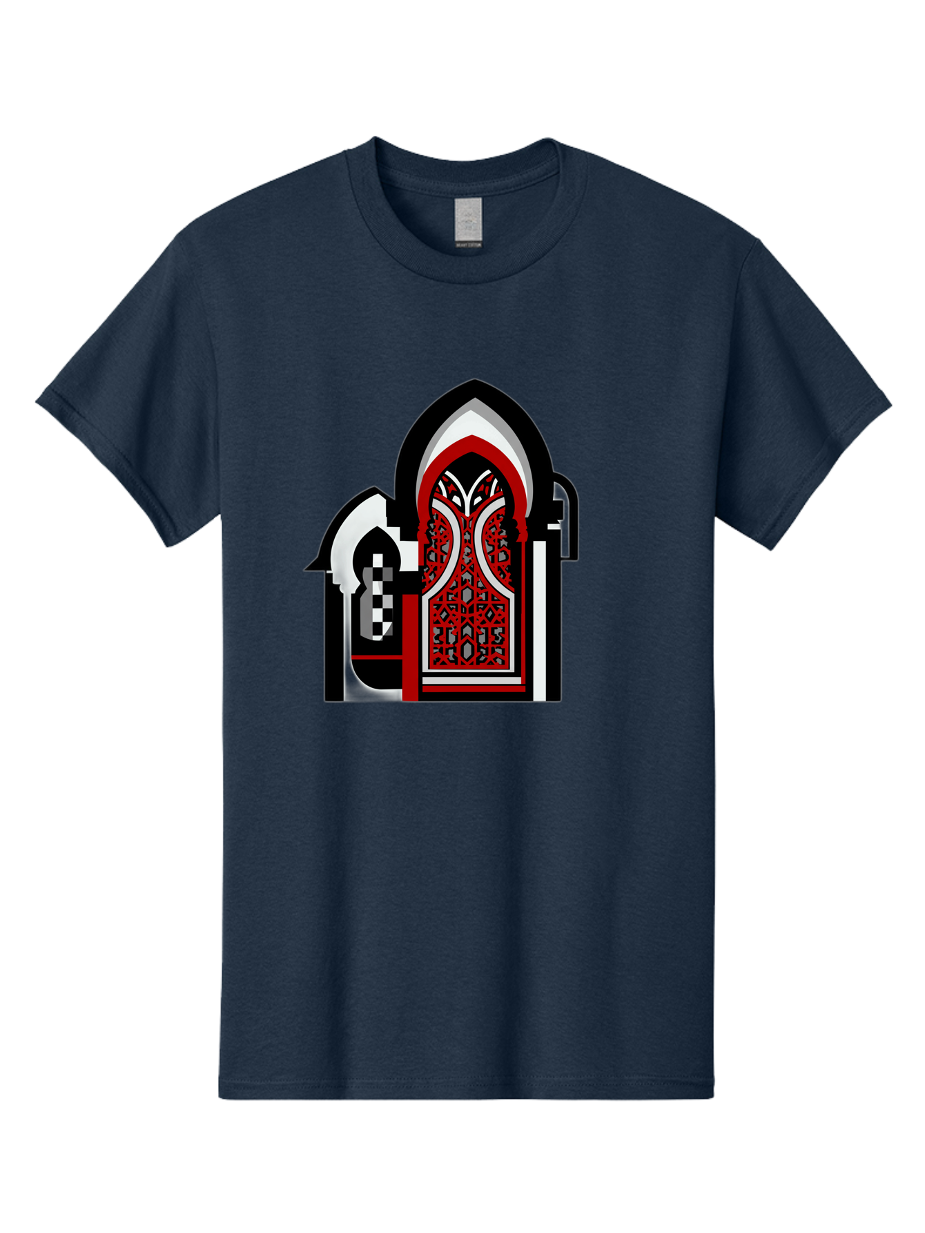Arabic-Doorway Men'S Graphic Tee, 100% Cotton, Comfortable Casual Summer Wear, Machine Washable, Vintage Camera, Old Camera, Antique Camera, Black Camera, Classic Photography, Photography Equipment, Nostalgic Device, Film Camera, Camera Art Bag140