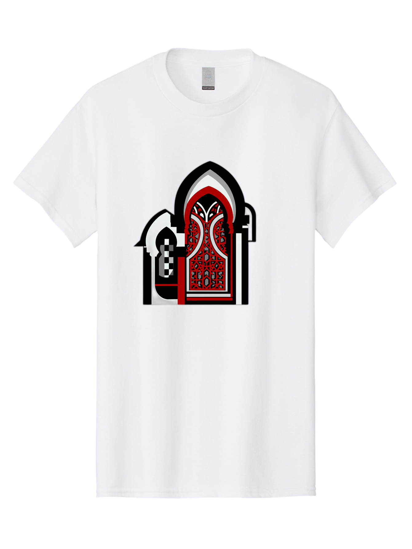 Arabic-Doorway Men'S Graphic Tee, 100% Cotton, Comfortable Casual Summer Wear, Machine Washable, Vintage Camera, Old Camera, Antique Camera, Black Camera, Classic Photography, Photography Equipment, Nostalgic Device, Film Camera, Camera Art Bag140 11