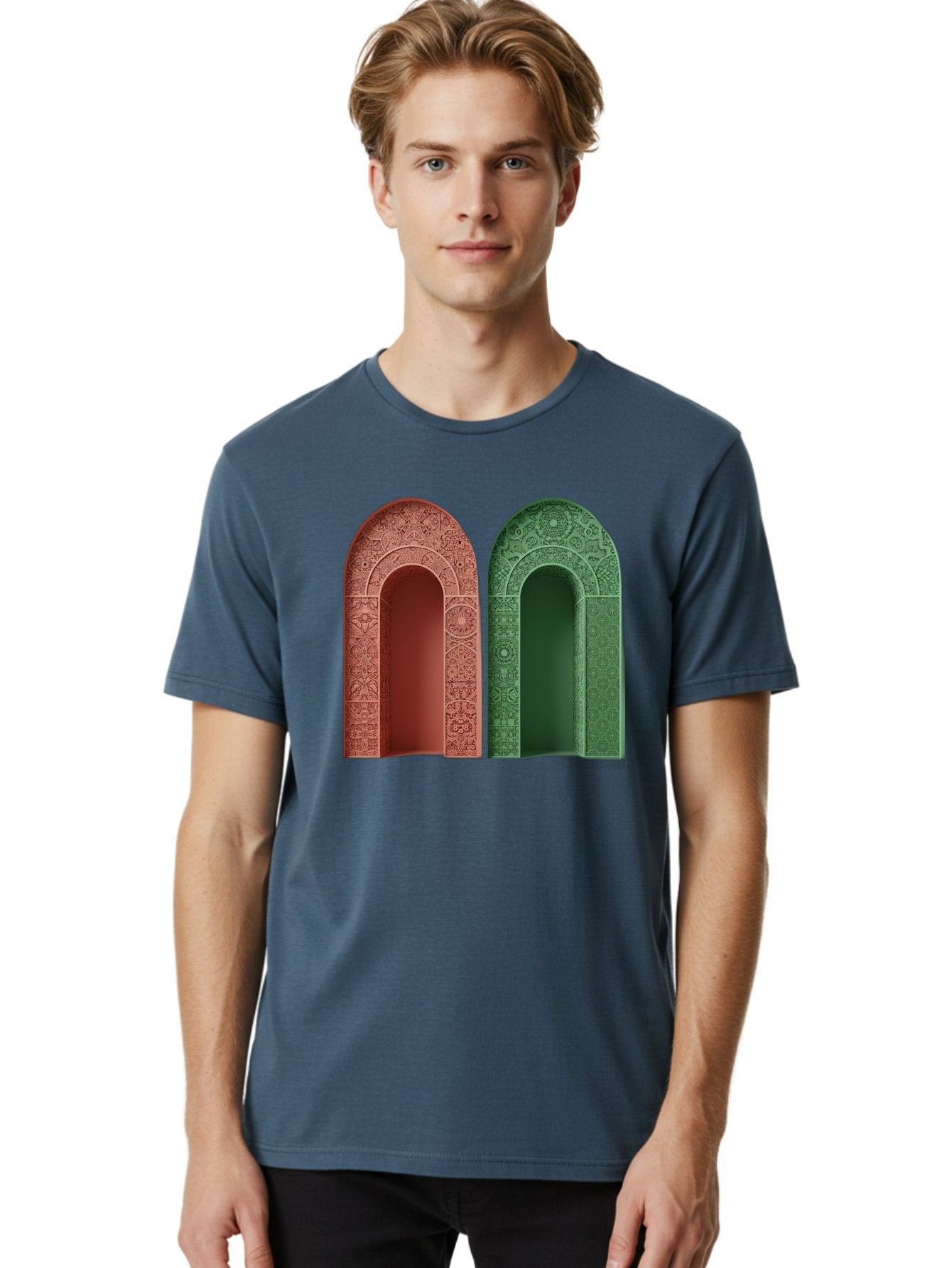 Arched-Doorways Men'S Graphic Tee, 100% Cotton, Comfortable Casual Summer Wear, Machine Washable, Vintage Camera, Old Camera, Antique Camera, Black Camera, Classic Photography, Photography Equipment, Nostalgic Device, Film Camera, Camera Art Bag142 22