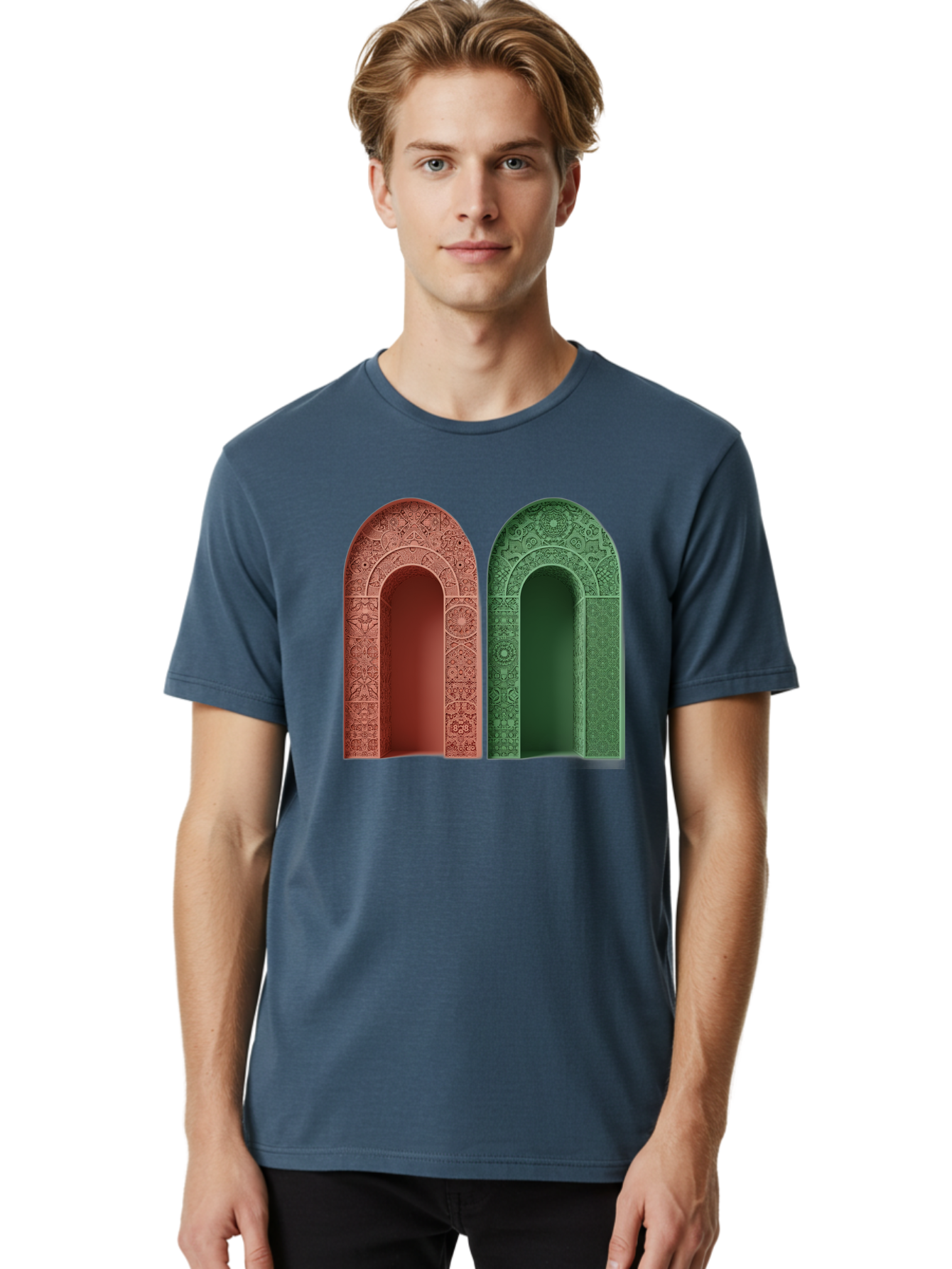 Arched-Doorways Men'S Graphic Tee, 100% Cotton, Comfortable Casual Summer Wear, Machine Washable, Vintage Camera, Old Camera, Antique Camera, Black Camera, Classic Photography, Photography Equipment, Nostalgic Device, Film Camera, Camera Art Bag142 24