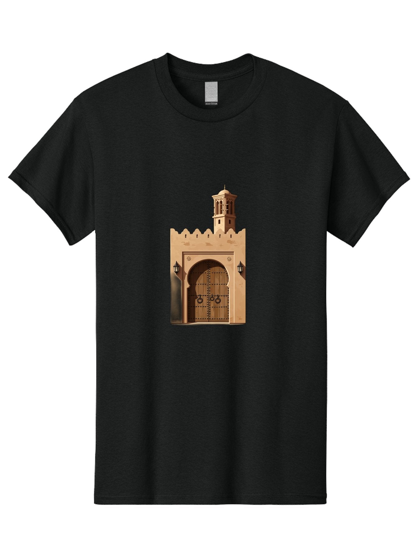 Arched-Gate Men'S Graphic Tee, 100% Cotton, Comfortable Casual Summer Wear, Machine Washable, Vintage Camera, Old Camera, Antique Camera, Black Camera, Classic Photography, Photography Equipment, Nostalgic Device, Film Camera, Camera Art Bag143 5