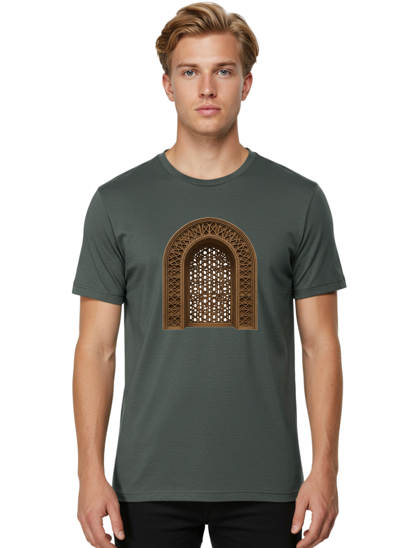Archway-1 Men'S Graphic Tee, 100% Cotton, Comfortable Casual Summer Wear, Machine Washable, Vintage Camera, Old Camera, Antique Camera, Black Camera, Classic Photography, Photography Equipment, Nostalgic Device, Film Camera, Camera Art Bag145 16