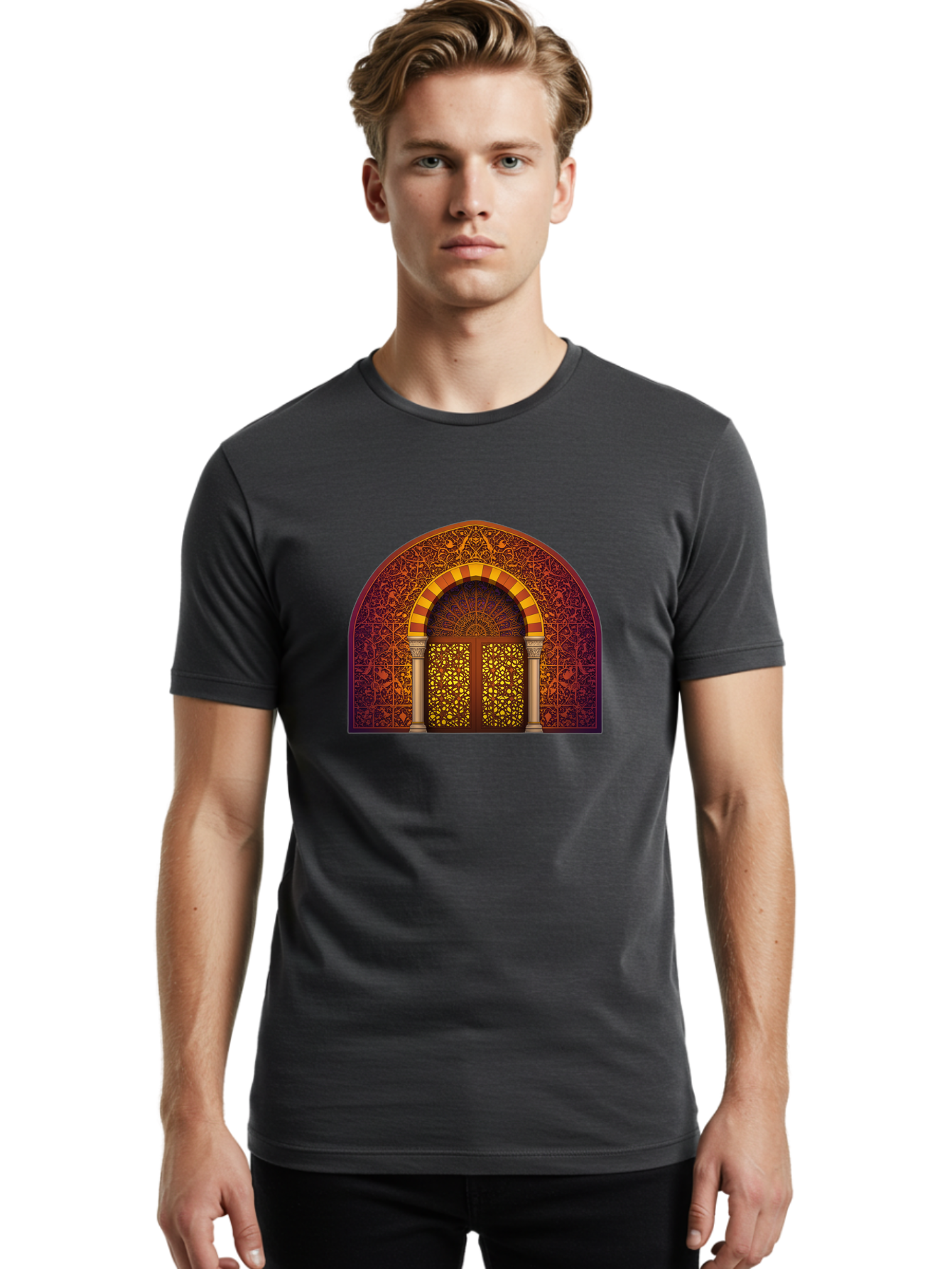 Archway Men'S Graphic Tee, 100% Cotton, Comfortable Casual Summer Wear, Machine Washable, Vintage Camera, Old Camera, Antique Camera, Black Camera, Classic Photography, Photography Equipment, Nostalgic Device, Film Camera, Camera Art Bag147 28