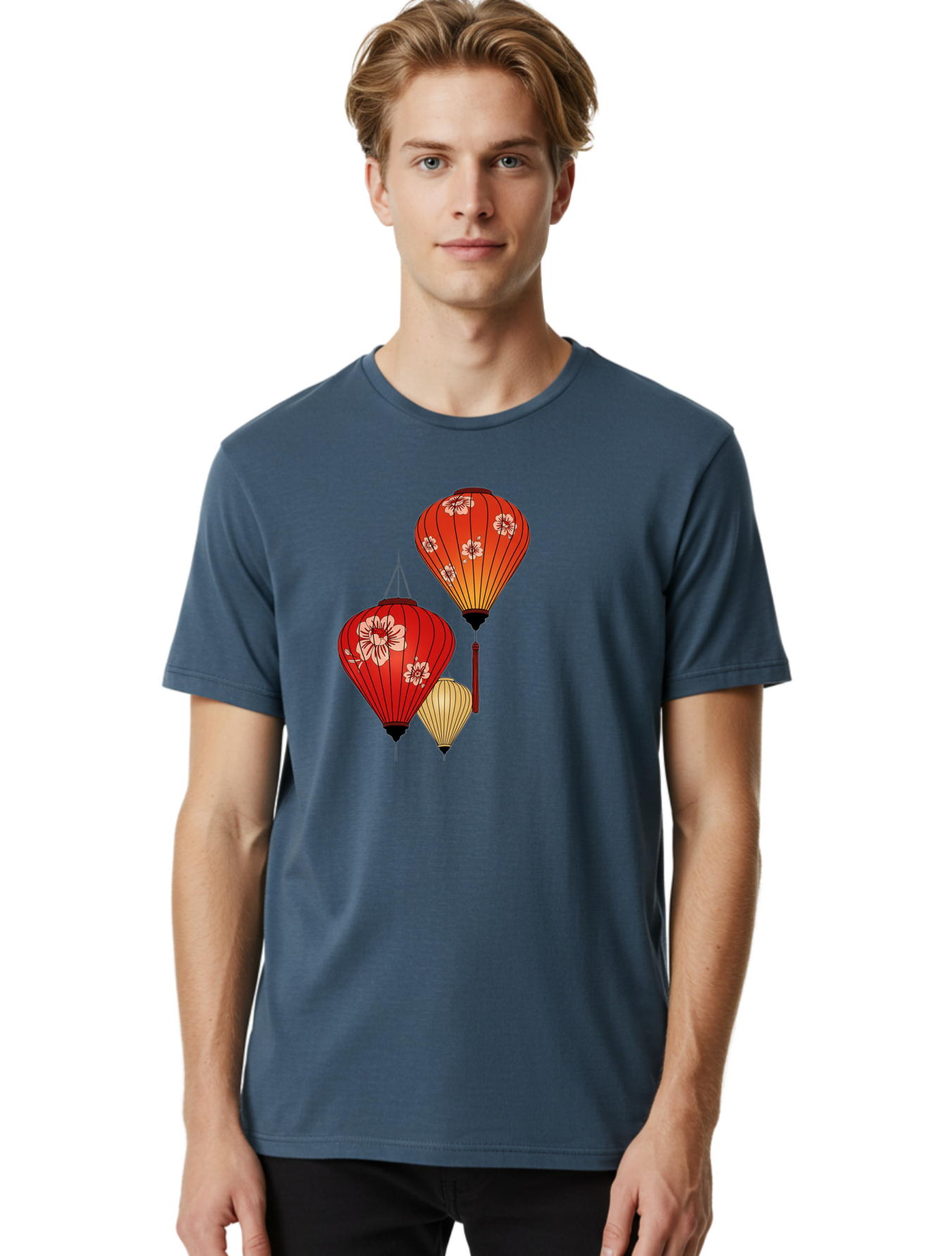 Asian-Lanterns Men'S Graphic Tee, 100% Cotton, Comfortable Casual Summer Wear, Machine Washable, Vintage Camera, Old Camera, Antique Camera, Black Camera, Classic Photography, Photography Equipment, Nostalgic Device, Film Camera, Camera Art Bag149 25