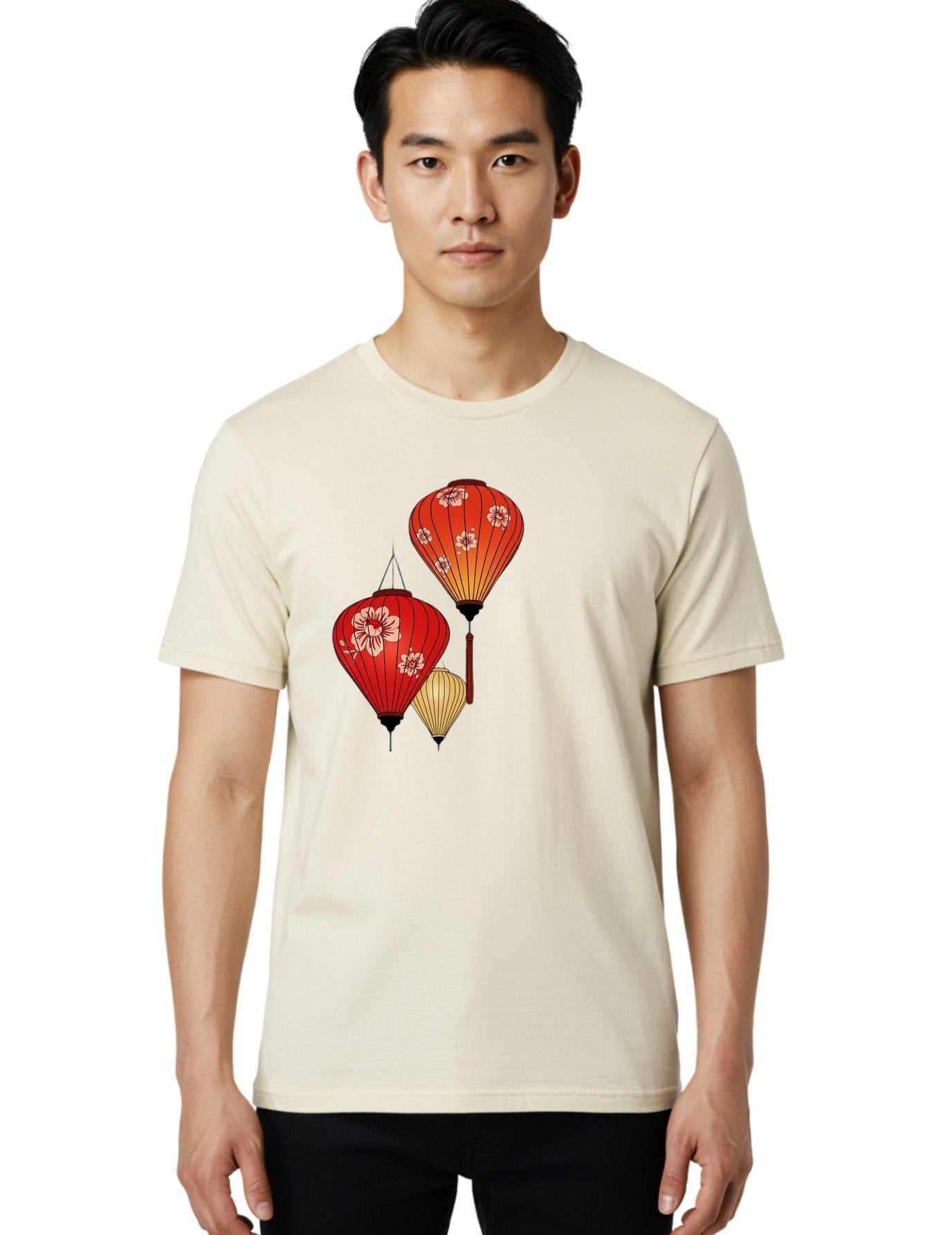 Asian-Lanterns Men'S Graphic Tee, 100% Cotton, Comfortable Casual Summer Wear, Machine Washable, Vintage Camera, Old Camera, Antique Camera, Black Camera, Classic Photography, Photography Equipment, Nostalgic Device, Film Camera, Camera Art Bag149 27