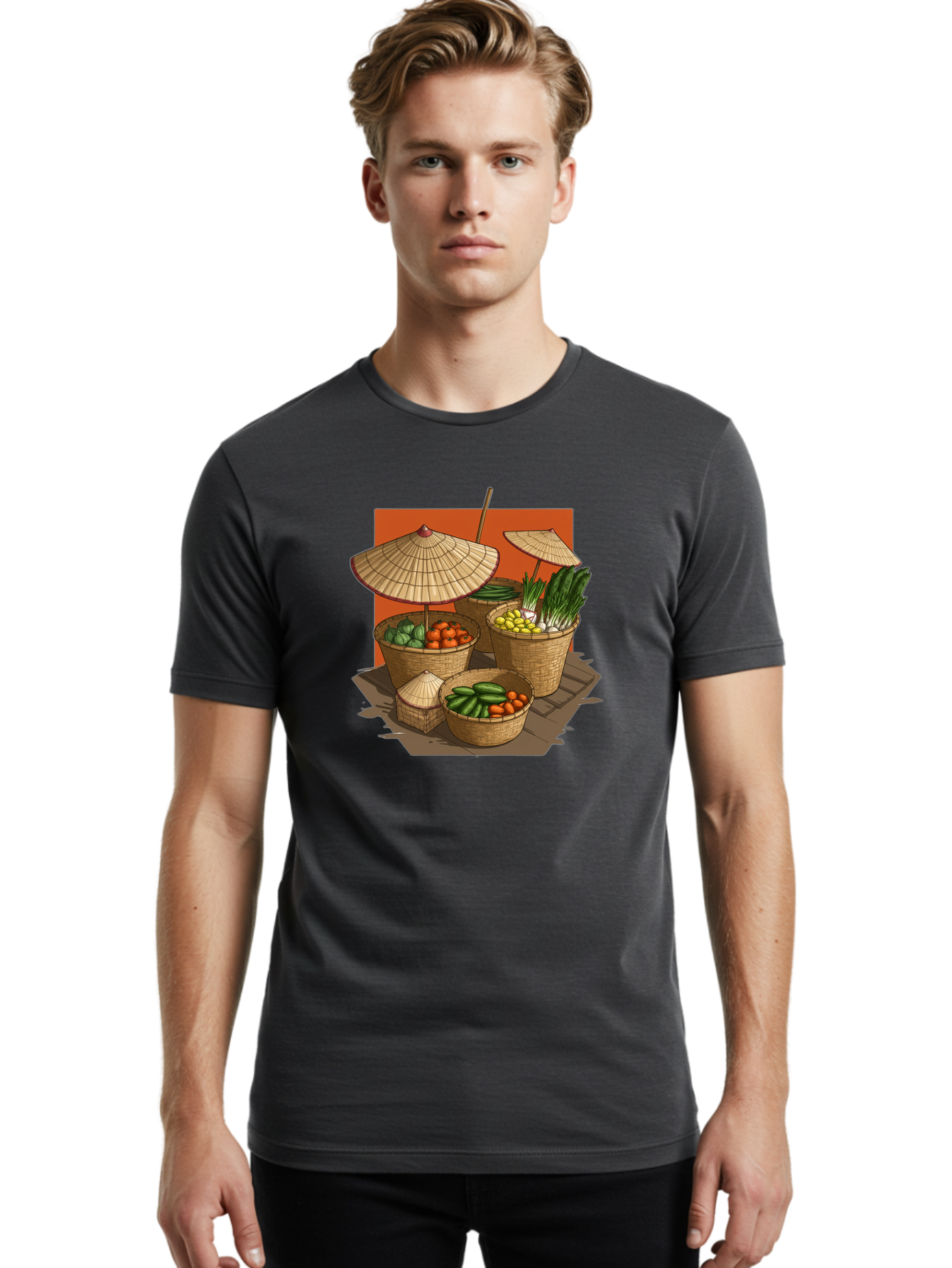 Asian-Market-Baskets Men'S Graphic Tee, 100% Cotton, Comfortable Casual Summer Wear, Machine Washable, Vintage Camera, Old Camera, Antique Camera, Black Camera, Classic Photography, Photography Equipment, Nostalgic Device, Film Camera, Bag150 26