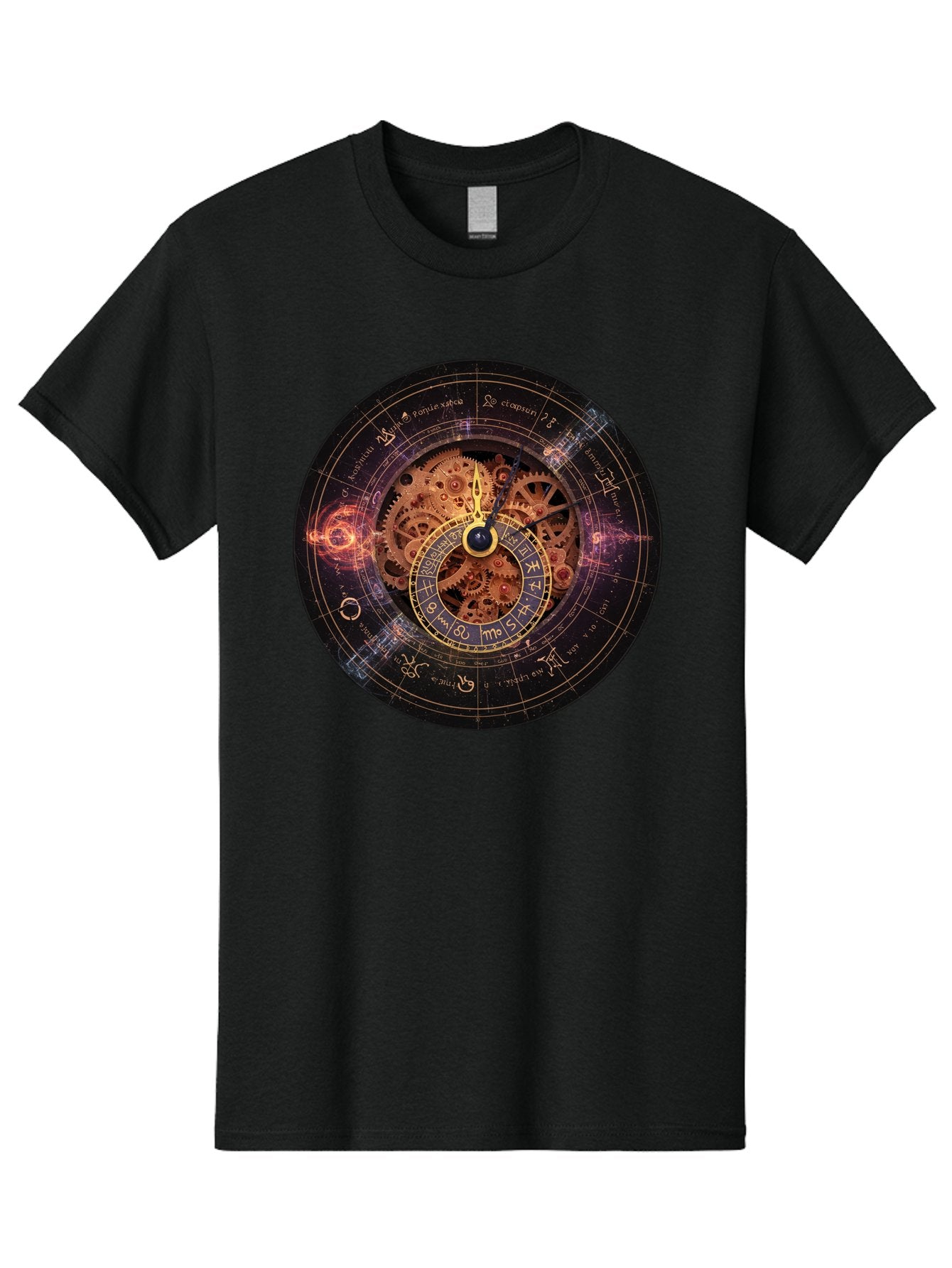 Astrological-Clock Men'S Graphic Tee, 100% Cotton, Comfortable Casual Summer Wear, Machine Washable, Vintage Camera, Old Camera, Antique Camera, Black Camera, Classic Photography, Photography Equipment, Nostalgic Device, Film Camera, Bag151 6
