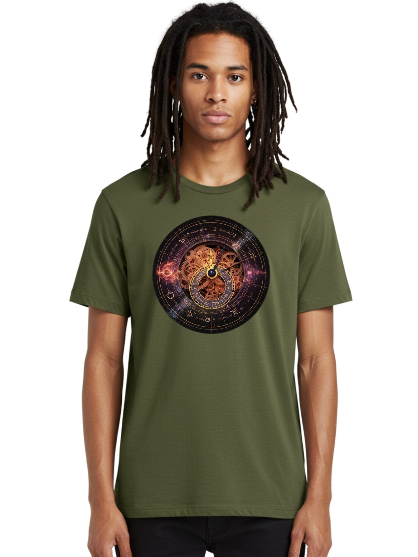 Astrological-Clock Men'S Graphic Tee, 100% Cotton, Comfortable Casual Summer Wear, Machine Washable, Vintage Camera, Old Camera, Antique Camera, Black Camera, Classic Photography, Photography Equipment, Nostalgic Device, Film Camera, Bag151 23
