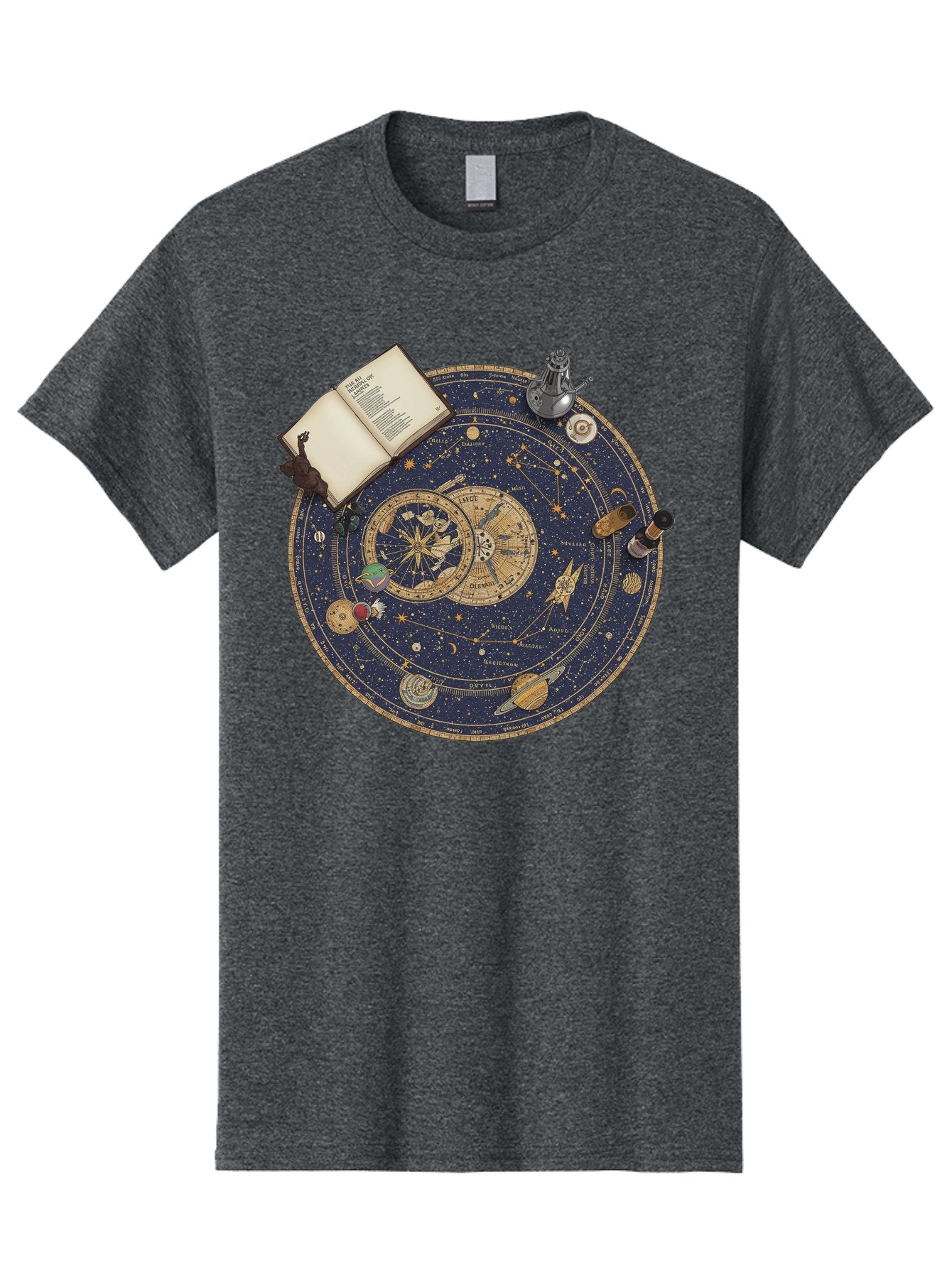 Astronomy-Wheel Men'S Graphic Tee, 100% Cotton, Comfortable Casual Summer Wear, Machine Washable, Vintage Camera, Old Camera, Antique Camera, Black Camera, Classic Photography, Photography Equipment, Nostalgic Device, Film Camera, Camera Art Bag153 14