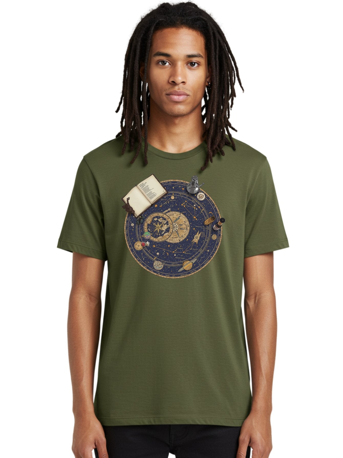 Astronomy-Wheel Men'S Graphic Tee, 100% Cotton, Comfortable Casual Summer Wear, Machine Washable, Vintage Camera, Old Camera, Antique Camera, Black Camera, Classic Photography, Photography Equipment, Nostalgic Device, Film Camera, Camera Art Bag153 27