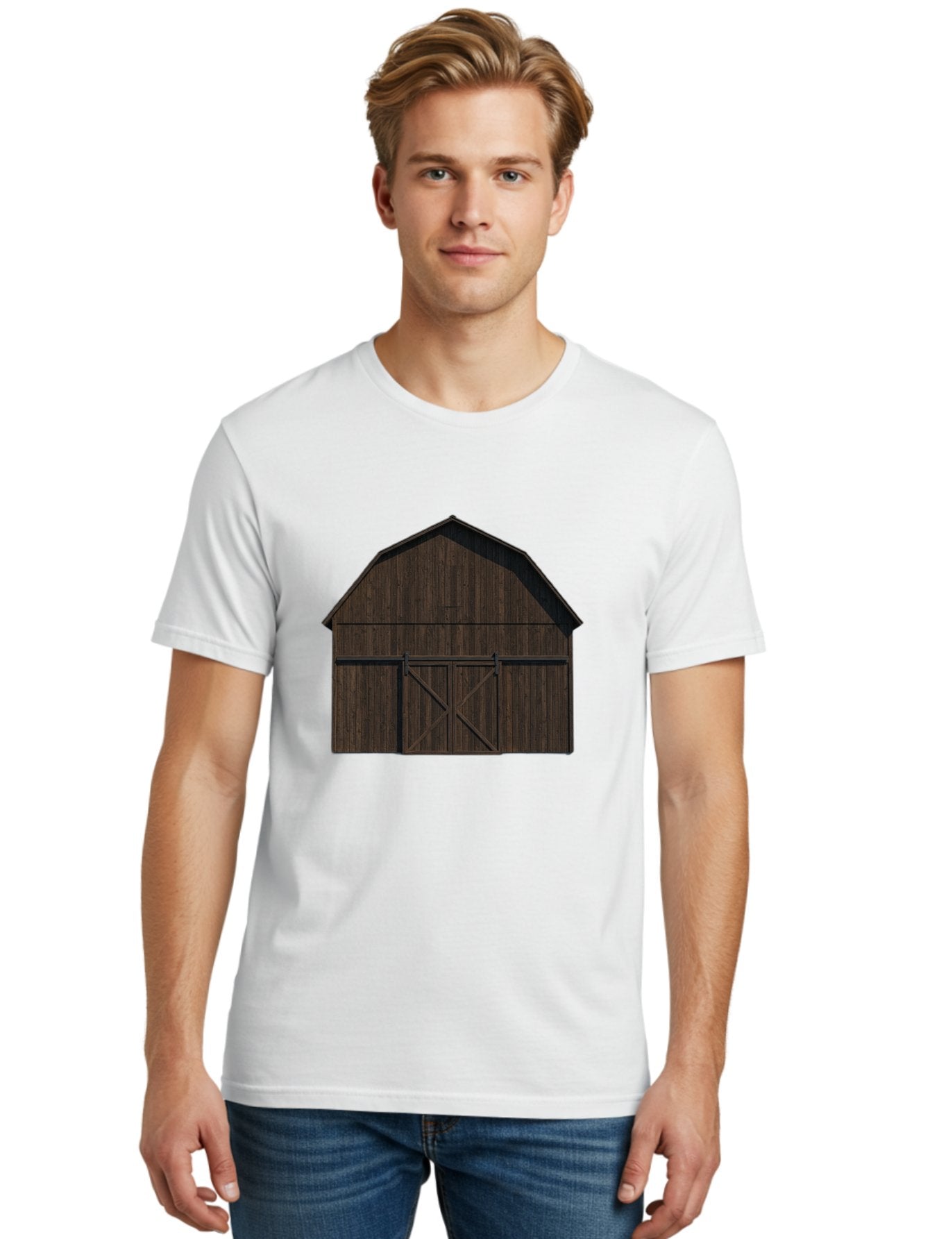 Barn-Door Men'S Graphic Tee, 100% Cotton, Comfortable Casual Summer Wear, Machine Washable, Vintage Camera, Old Camera, Antique Camera, Black Camera, Classic Photography, Photography Equipment, Nostalgic Device, Film Camera, Camera Art Bag161 19