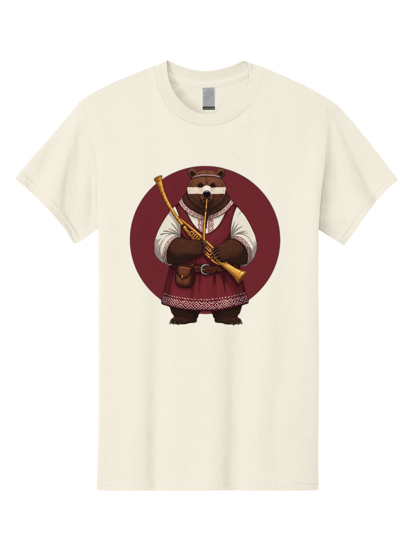 Bear-Playing-Bagpipes Men'S Graphic Tee, 100% Cotton, Comfortable Casual Summer Wear, Machine Washable, Vintage Camera, Old Camera, Antique Camera, Black Camera, Classic Photography, Photography Equipment, Nostalgic Device, Film Camera, Bag166 3