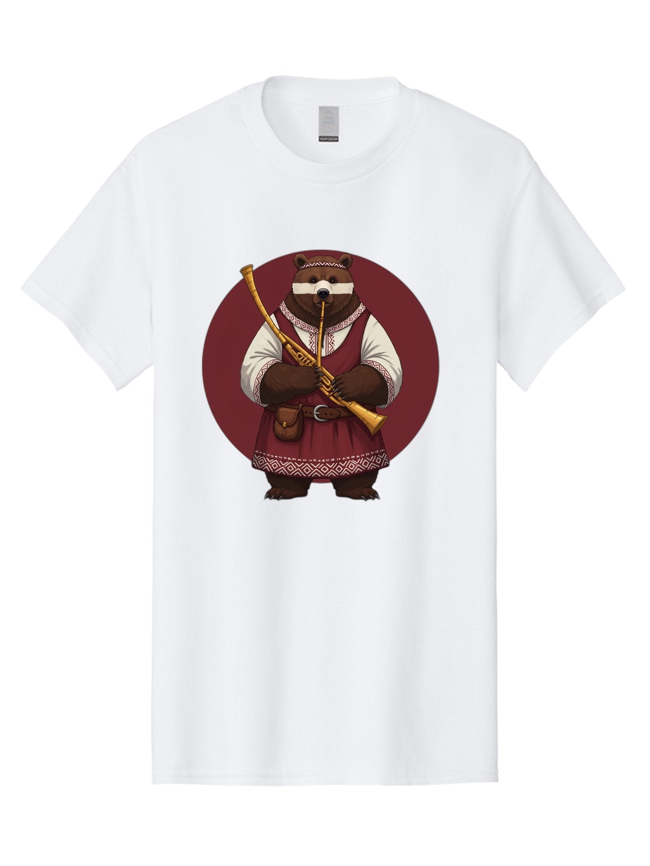 Bear-Playing-Bagpipes Men'S Graphic Tee, 100% Cotton, Comfortable Casual Summer Wear, Machine Washable, Vintage Camera, Old Camera, Antique Camera, Black Camera, Classic Photography, Photography Equipment, Nostalgic Device, Film Camera, Bag166 6