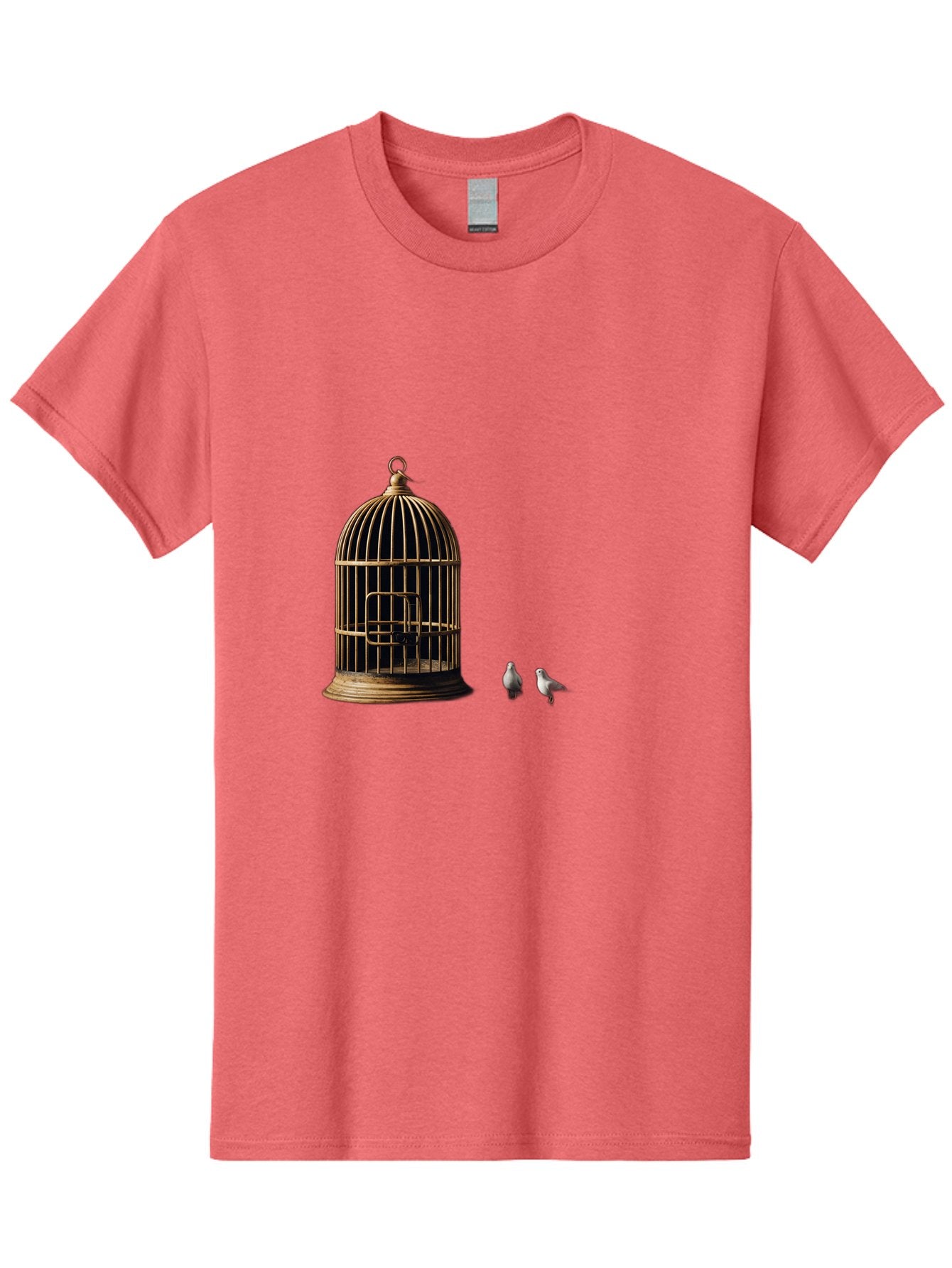 Bird-Cage-And-Birds Men'S Graphic Tee, 100% Cotton, Comfortable Casual Summer Wear, Machine Washable, Vintage Camera, Old Camera, Antique Camera, Black Camera, Classic Photography, Photography Equipment, Nostalgic Device, Film Camera, Bag172 14