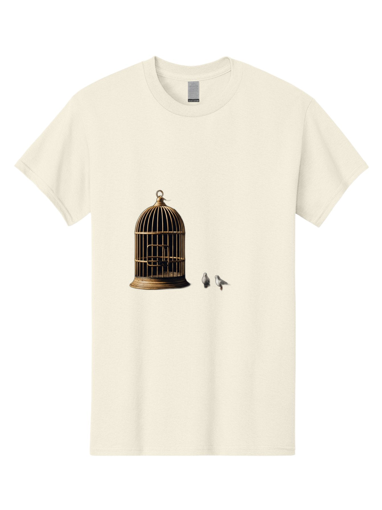 Bird-Cage-And-Birds Men'S Graphic Tee, 100% Cotton, Comfortable Casual Summer Wear, Machine Washable, Vintage Camera, Old Camera, Antique Camera, Black Camera, Classic Photography, Photography Equipment, Nostalgic Device, Film Camera, Bag172 13