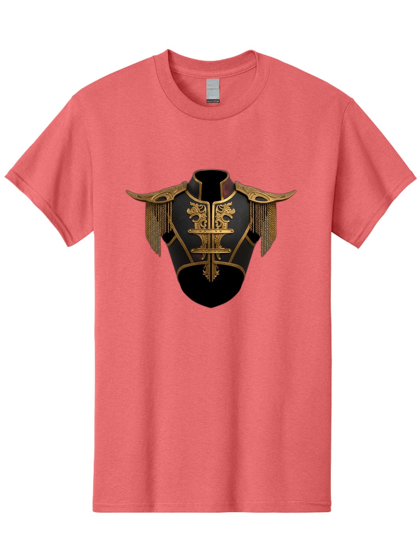 Black-And-Gold-Cuirass Men'S Graphic Tee, 100% Cotton, Comfortable Casual Summer Wear, Machine Washable, Vintage Camera, Old Camera, Antique Camera, Black Camera, Classic Photography, Photography Equipment, Nostalgic Device, Film Camera, Bag173 7