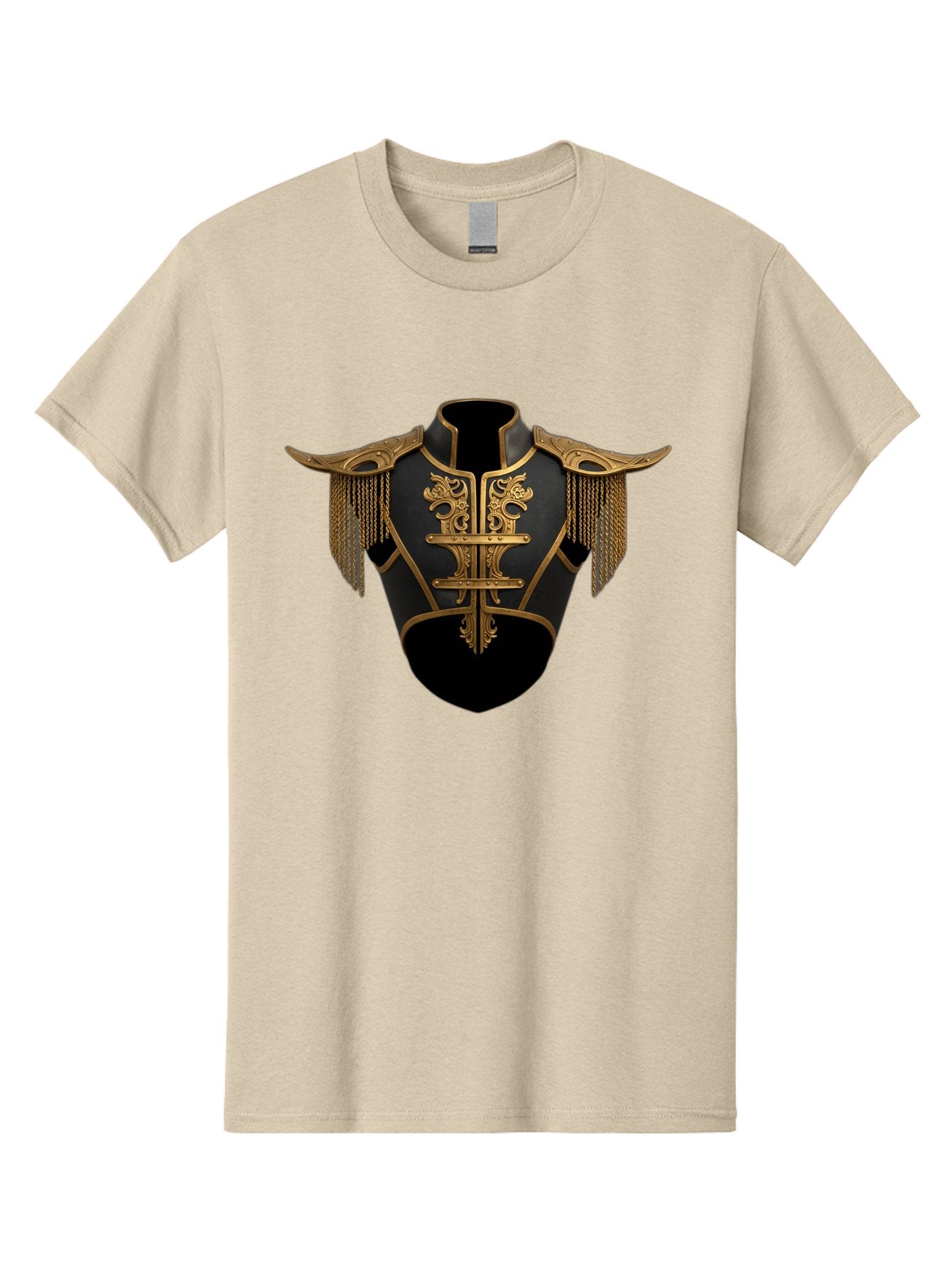 Black-And-Gold-Cuirass Men'S Graphic Tee, 100% Cotton, Comfortable Casual Summer Wear, Machine Washable, Vintage Camera, Old Camera, Antique Camera, Black Camera, Classic Photography, Photography Equipment, Nostalgic Device, Film Camera, Bag173