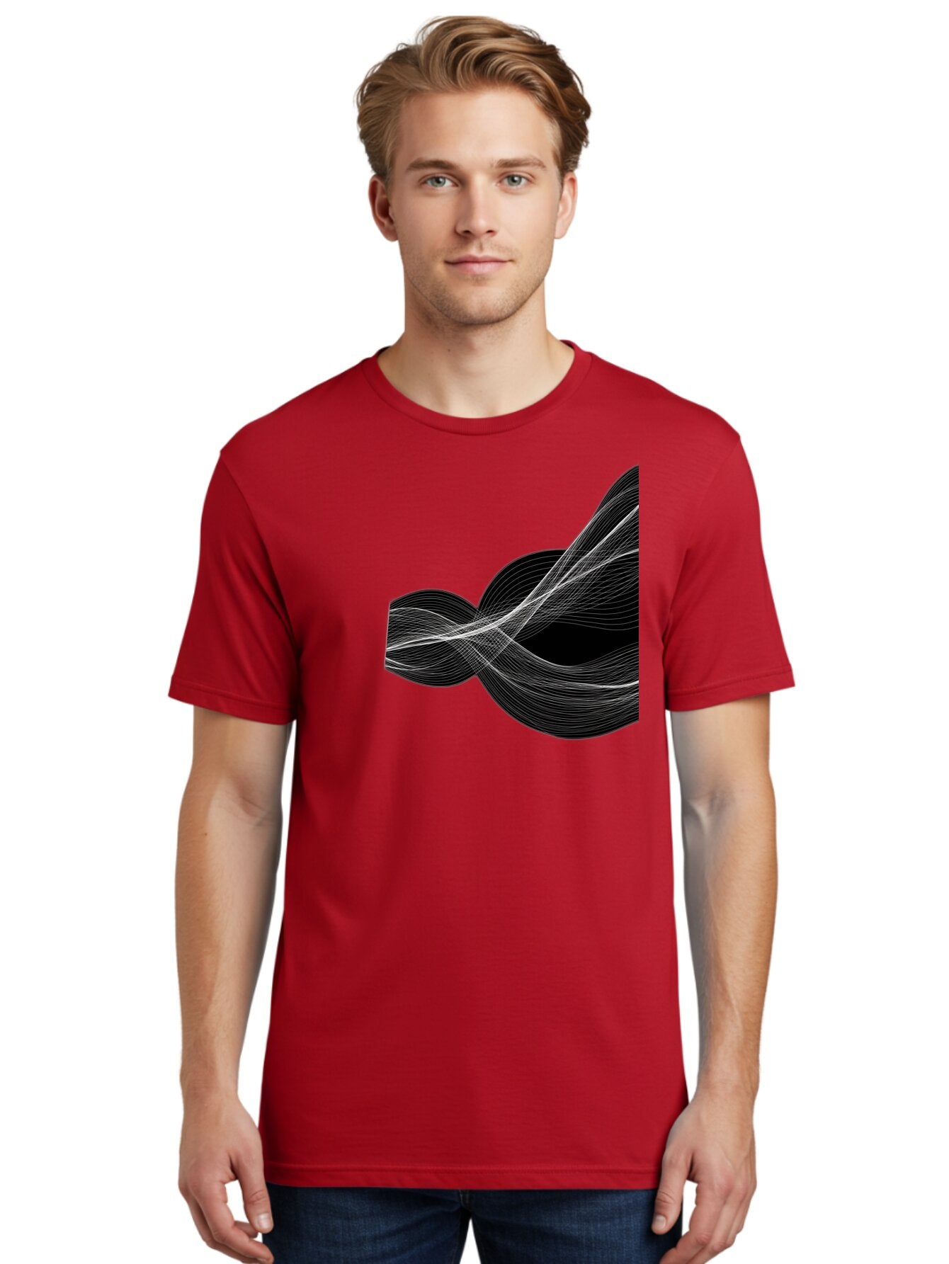 Black-And-White-Lines Men'S Graphic Tee, 100% Cotton, Comfortable Casual Summer Wear, Machine Washable, Vintage Camera, Old Camera, Antique Camera, Black Camera, Classic Photography, Photography Equipment, Nostalgic Device, Film Camera, Bag174 26