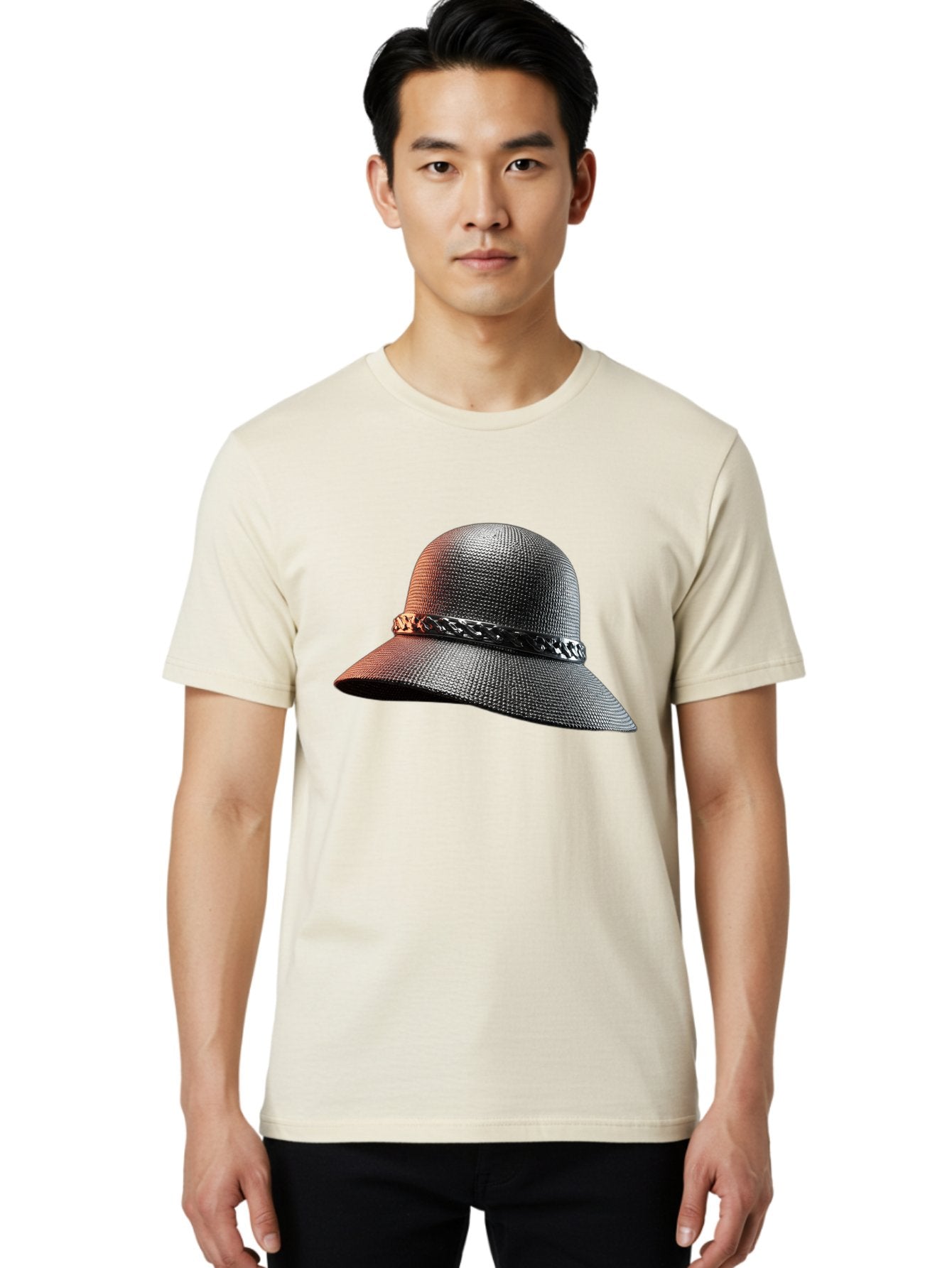 Black-Bucket-Hat Men'S Graphic Tee, 100% Cotton, Comfortable Casual Summer Wear, Machine Washable, Vintage Camera, Old Camera, Antique Camera, Black Camera, Classic Photography, Photography Equipment, Nostalgic Device, Film Camera, Camera Art Bag178 23