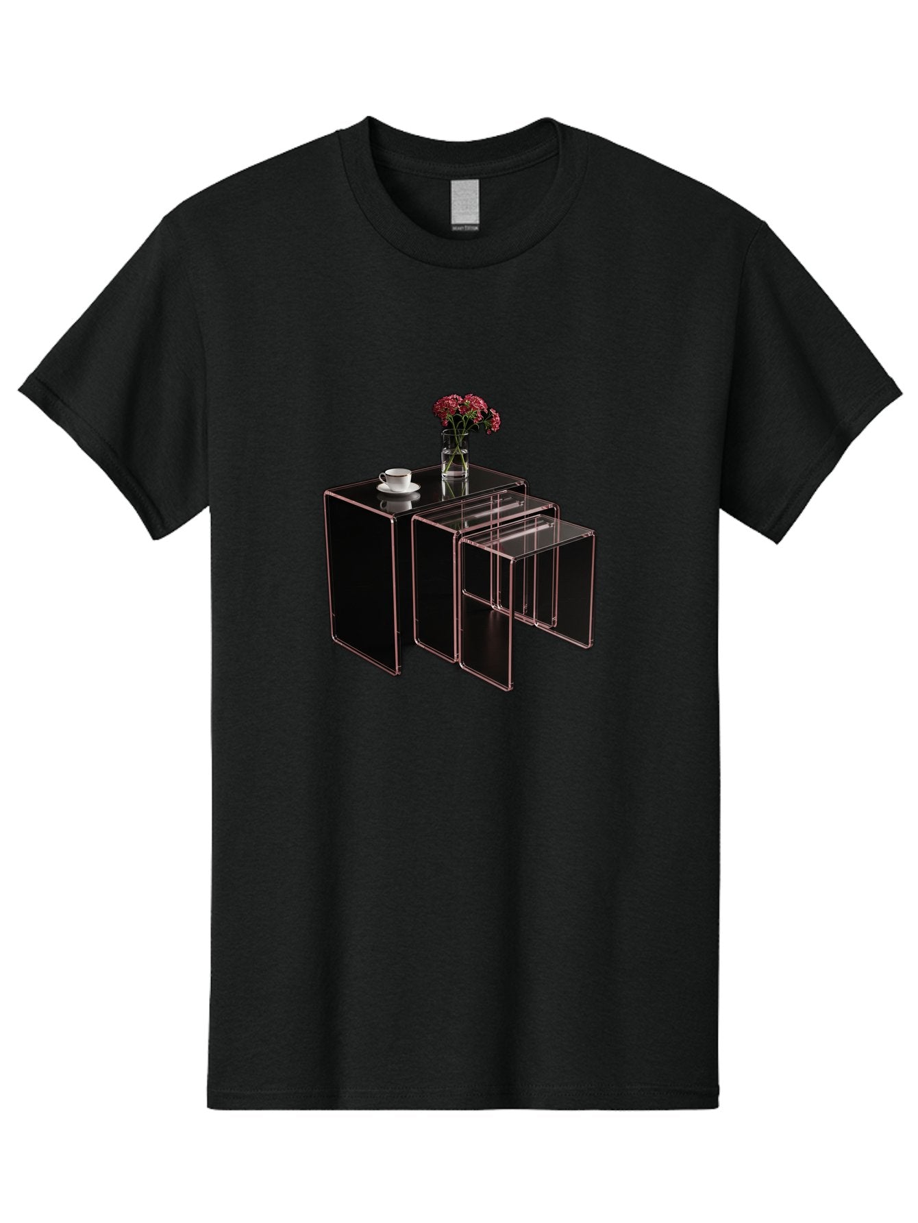 Black-Cabinet-With-Drawer Men'S Graphic Tee, 100% Cotton, Comfortable Casual Summer Wear, Machine Washable, Vintage Camera, Old Camera, Antique Camera, Black Camera, Classic Photography, Photography Equipment, Nostalgic Device, Film Camera, Bag179 9