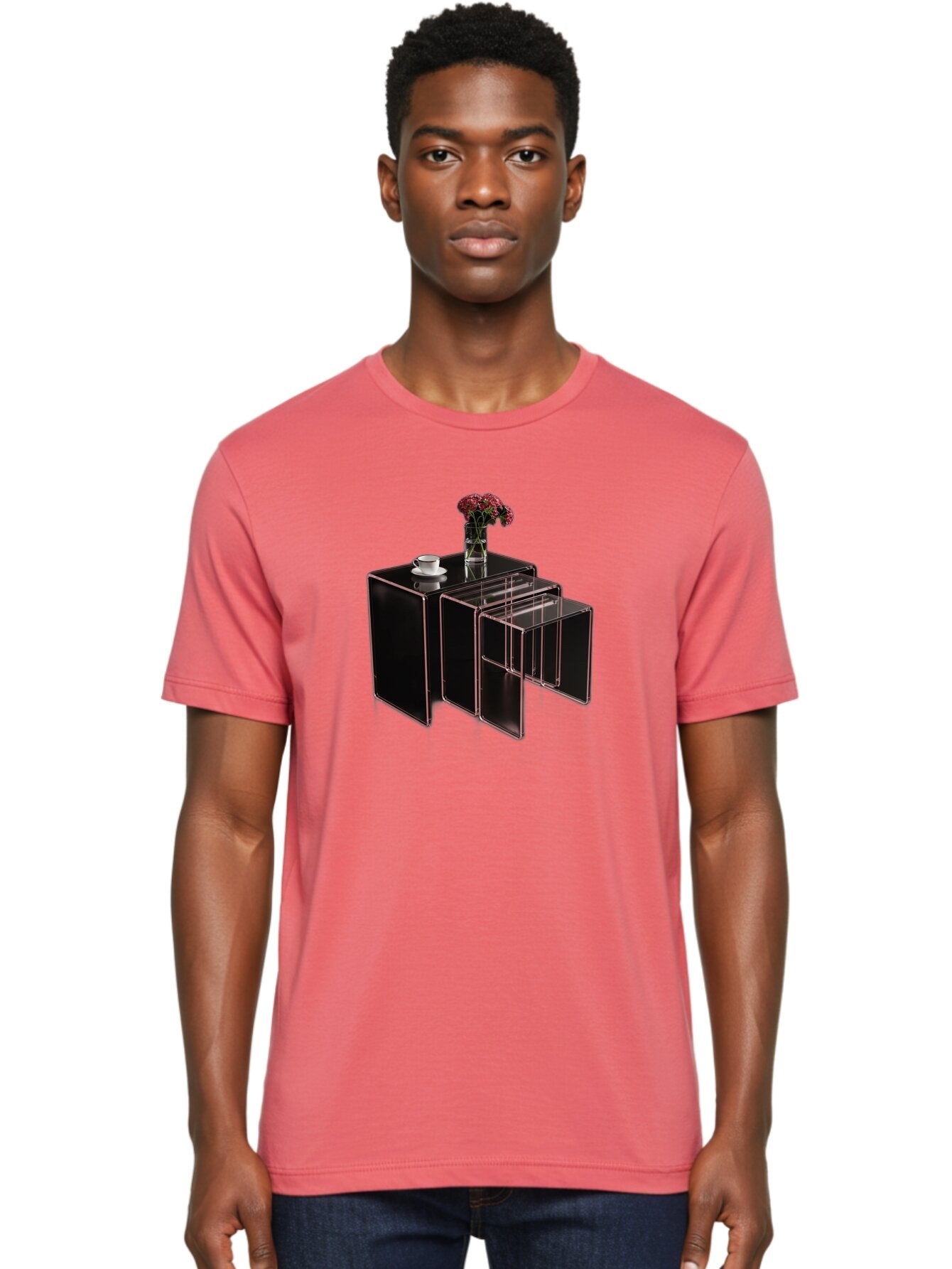 Black-Cabinet-With-Drawer Men'S Graphic Tee, 100% Cotton, Comfortable Casual Summer Wear, Machine Washable, Vintage Camera, Old Camera, Antique Camera, Black Camera, Classic Photography, Photography Equipment, Nostalgic Device, Film Camera, Bag179 19